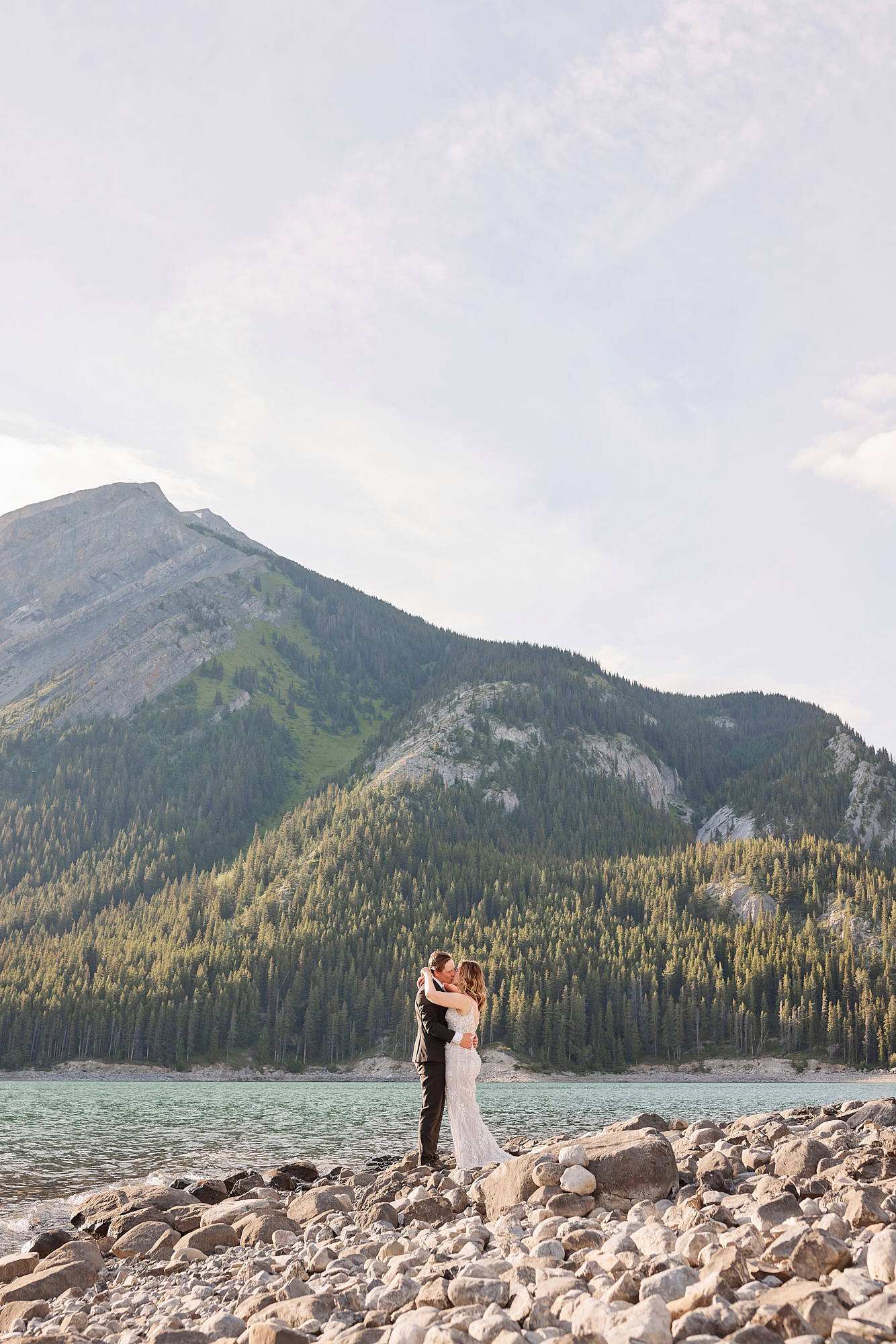 Upper Kananaskis Lake Wedding Portraits