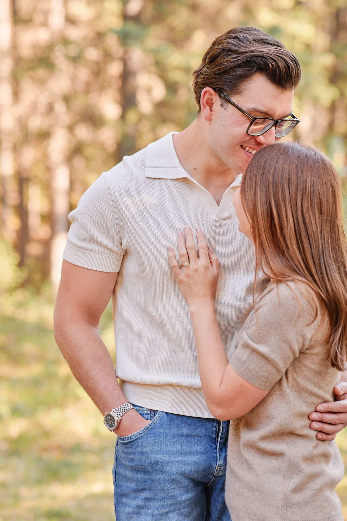 Lake Minnewanka Engagement Photos 