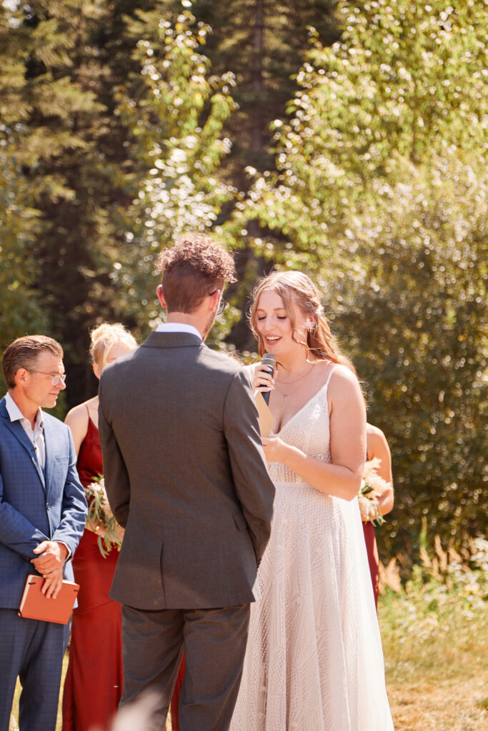 Castle Mountain Resort Wedding