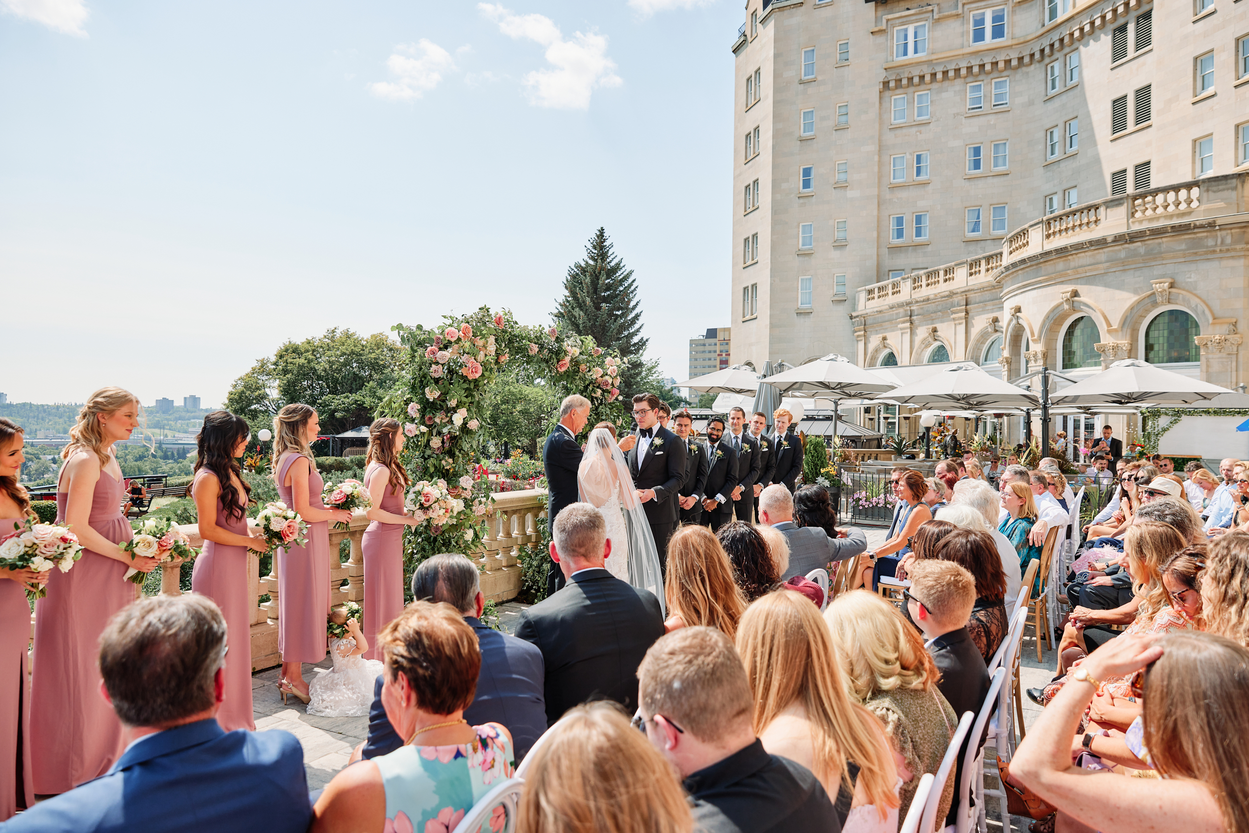 Fairmont Hotel Macdonald Wedding Photography