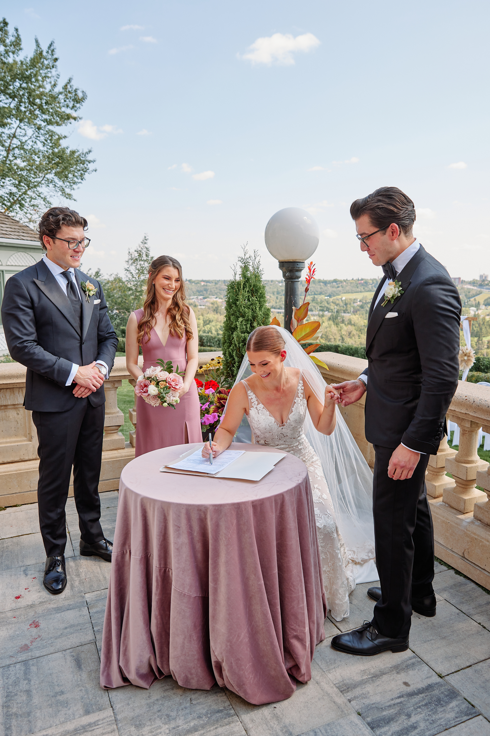 Fairmont Hotel Macdonald Wedding Photography