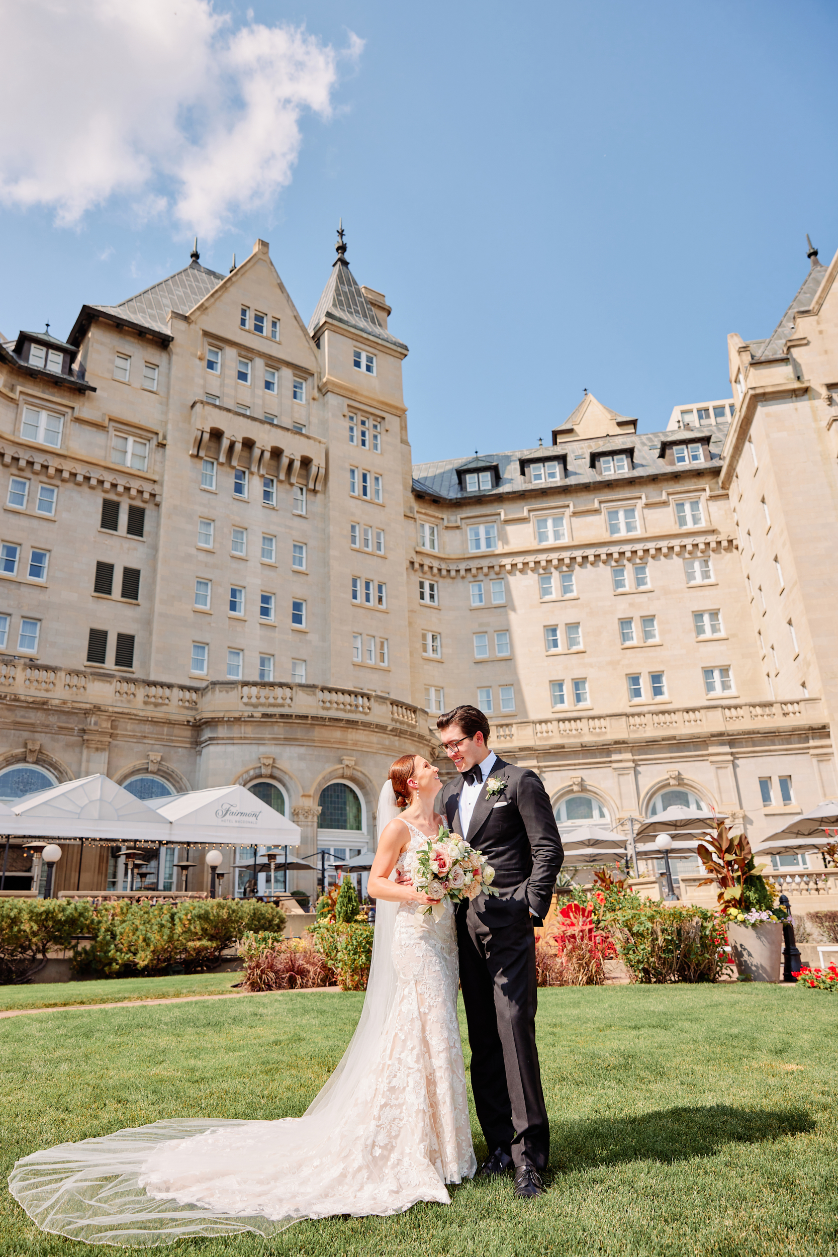 Fairmont Hotel Macdonald Wedding Photography