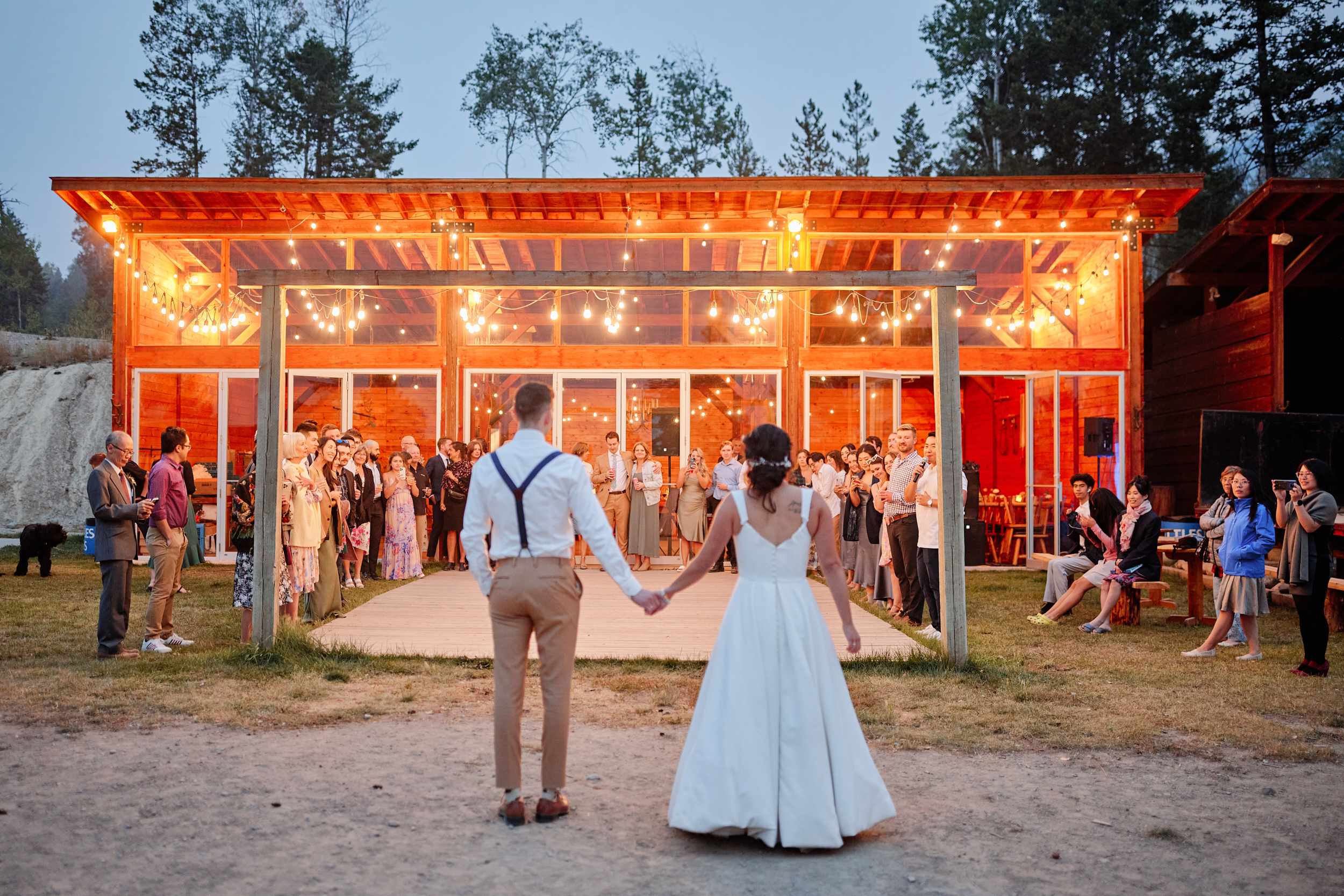 House of the Friesians, Invermere BC Wedding Photography