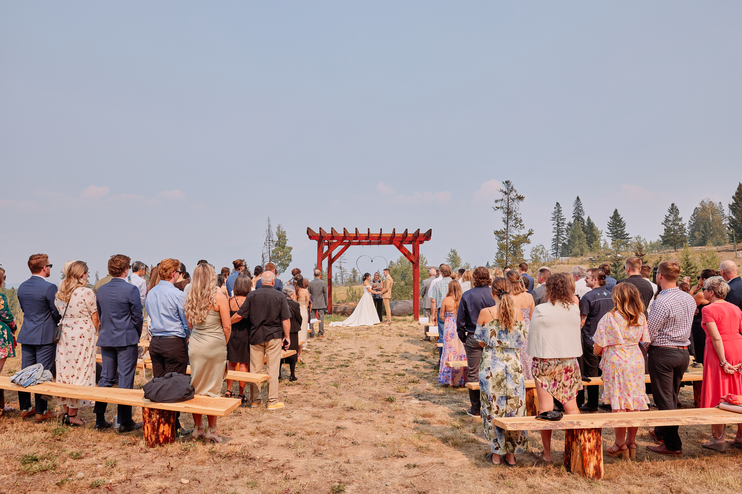 House of the Friesians, Invermere BC Wedding Photography