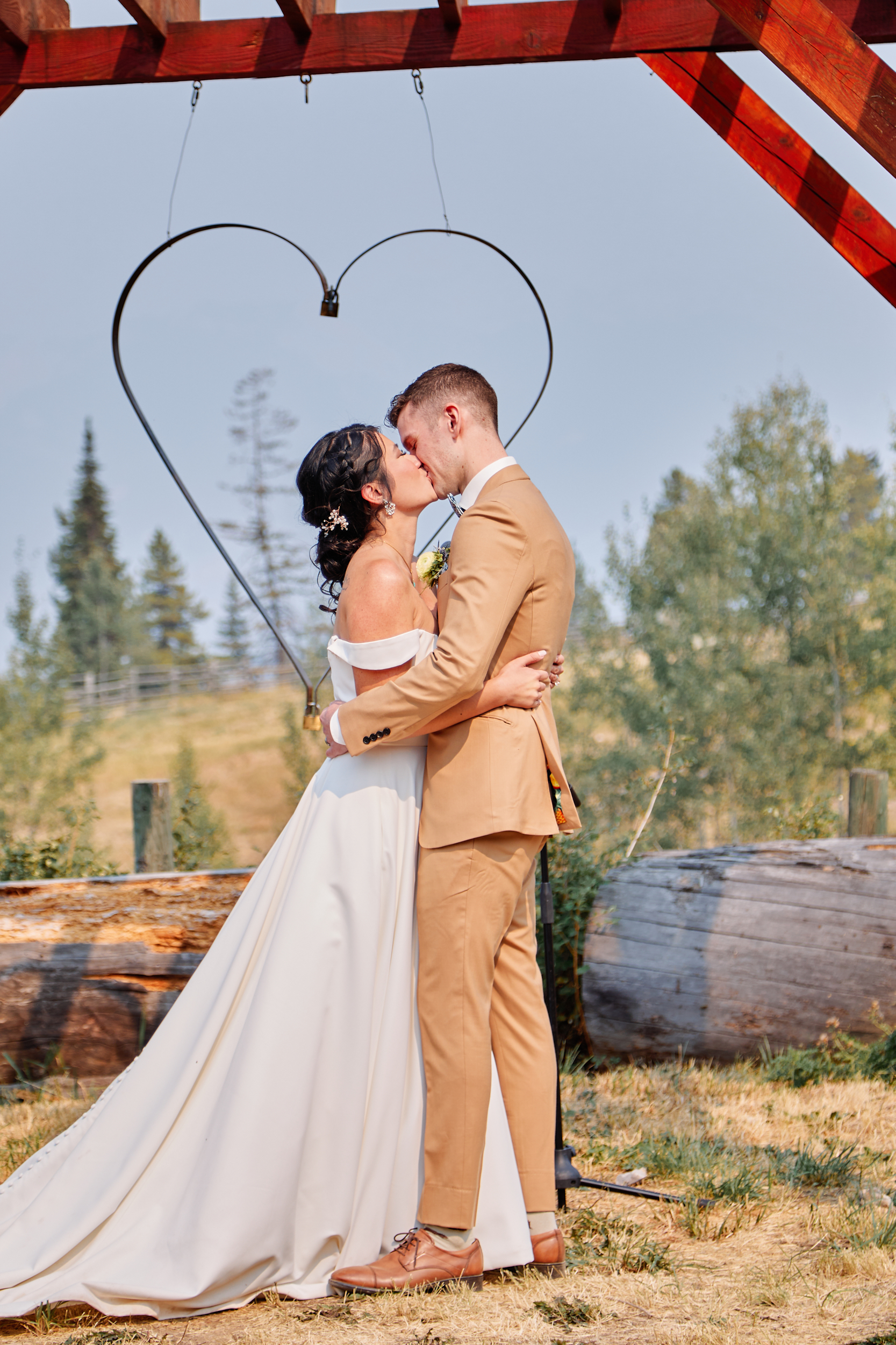 House of the Friesians, Invermere BC Wedding Photography