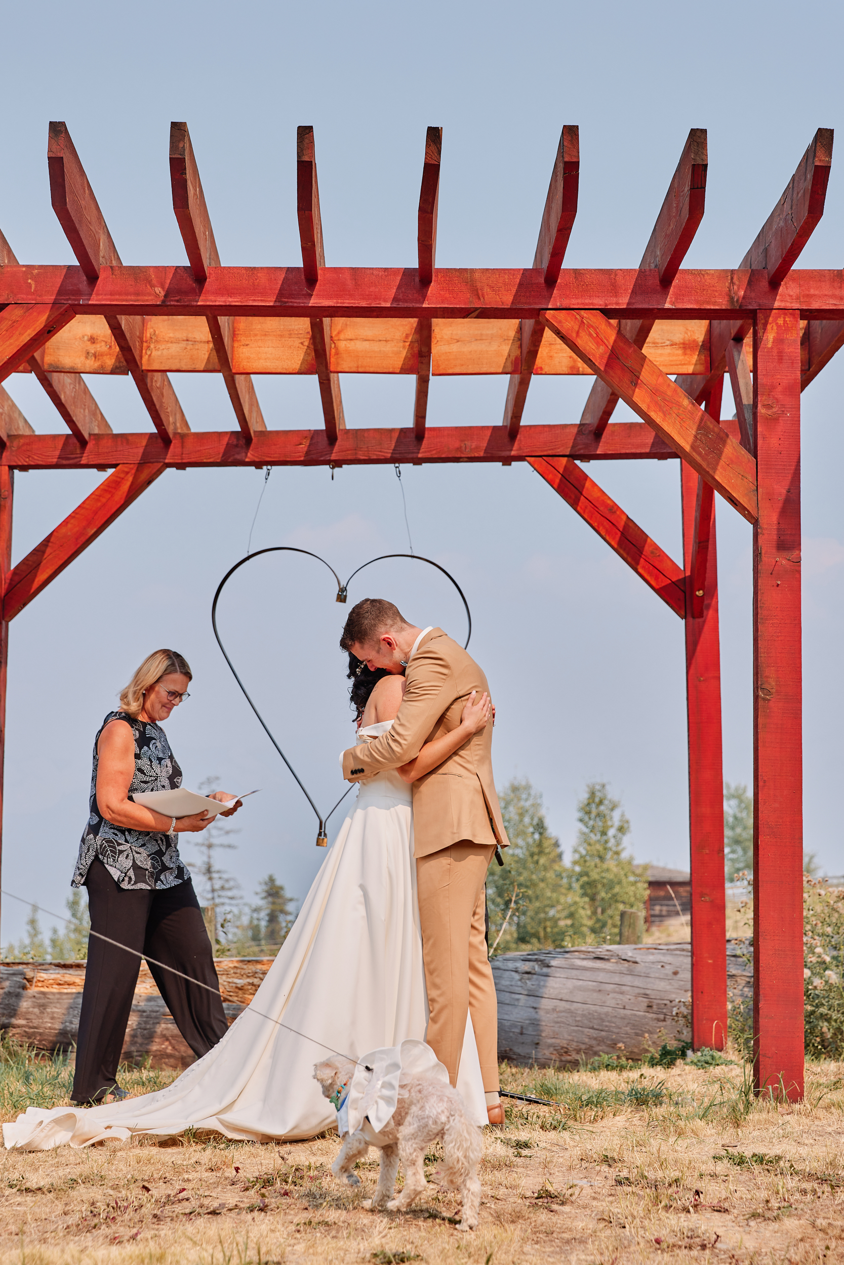 House of the Friesians, Invermere BC Wedding Photography