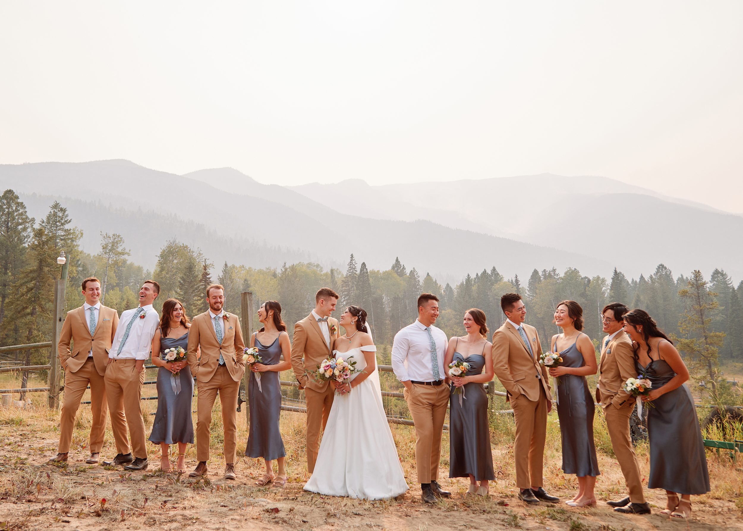 House of the Friesians, Invermere BC Wedding Photography
