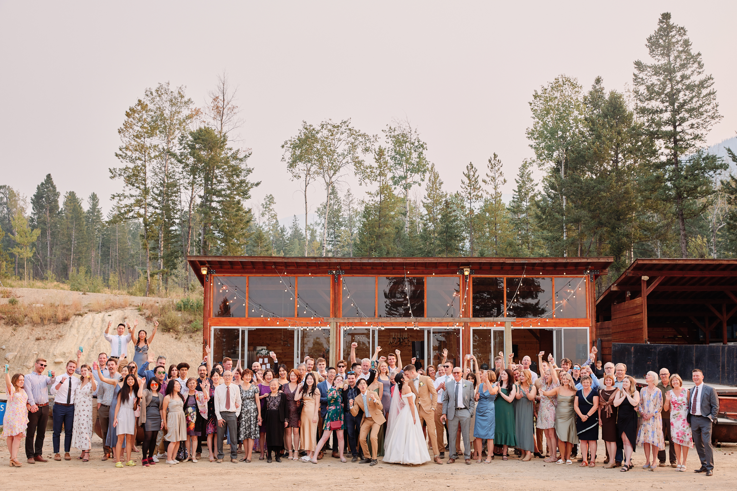 House of the Friesians, Invermere BC Wedding Photography