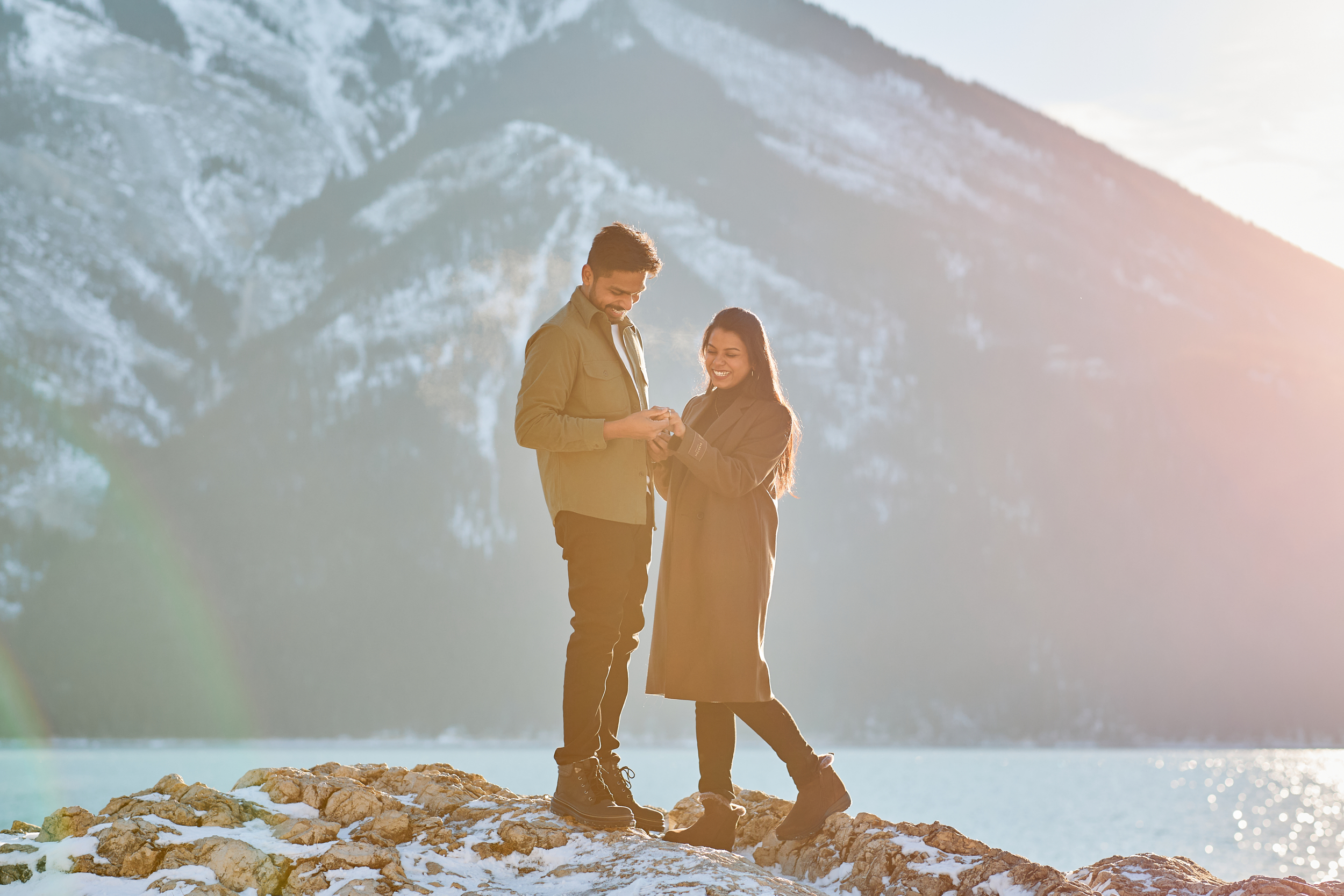 Banff Proposal Photography