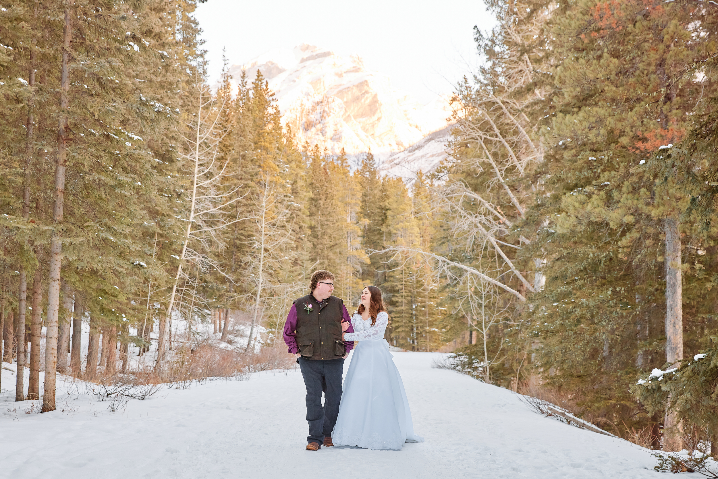 Banff Wedding Portraits
