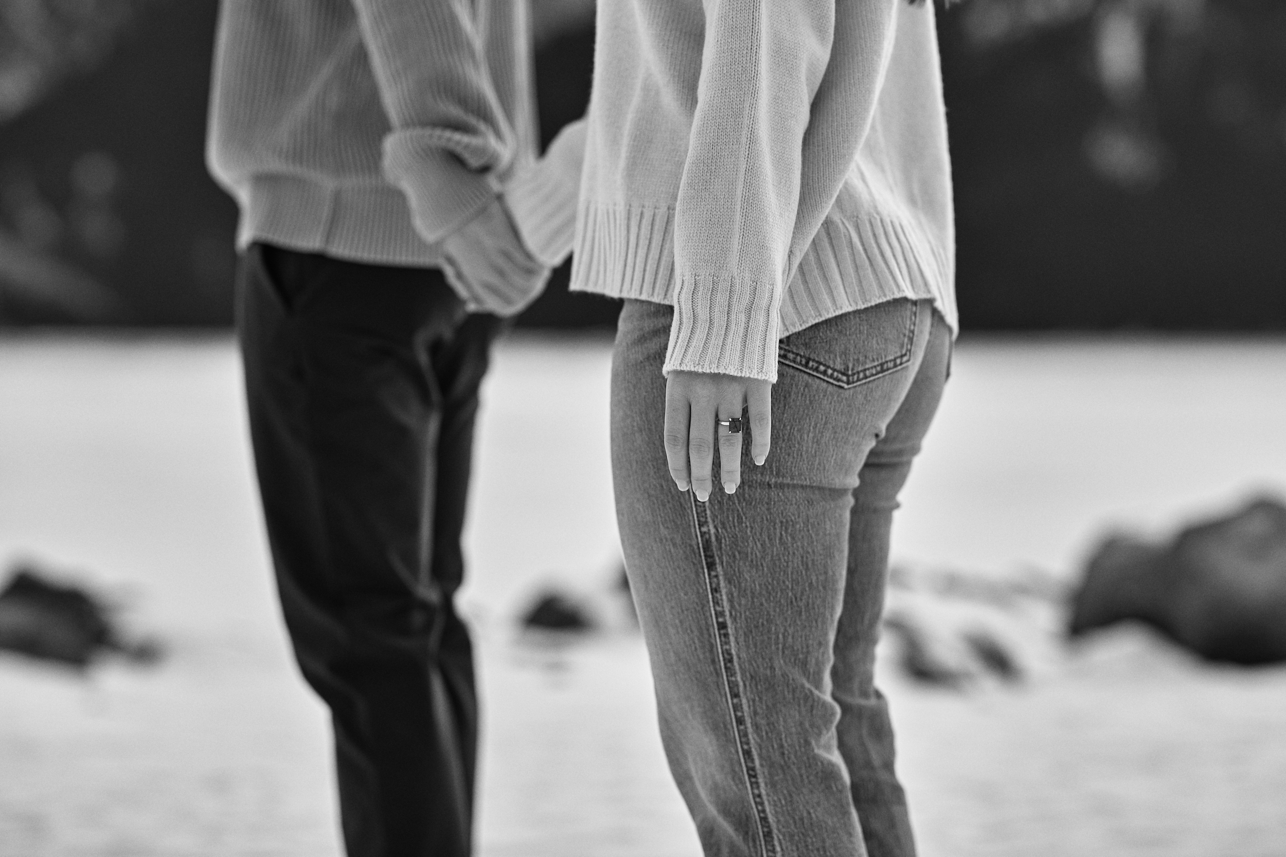 Banff Winter Engagement - Greco Photo Co