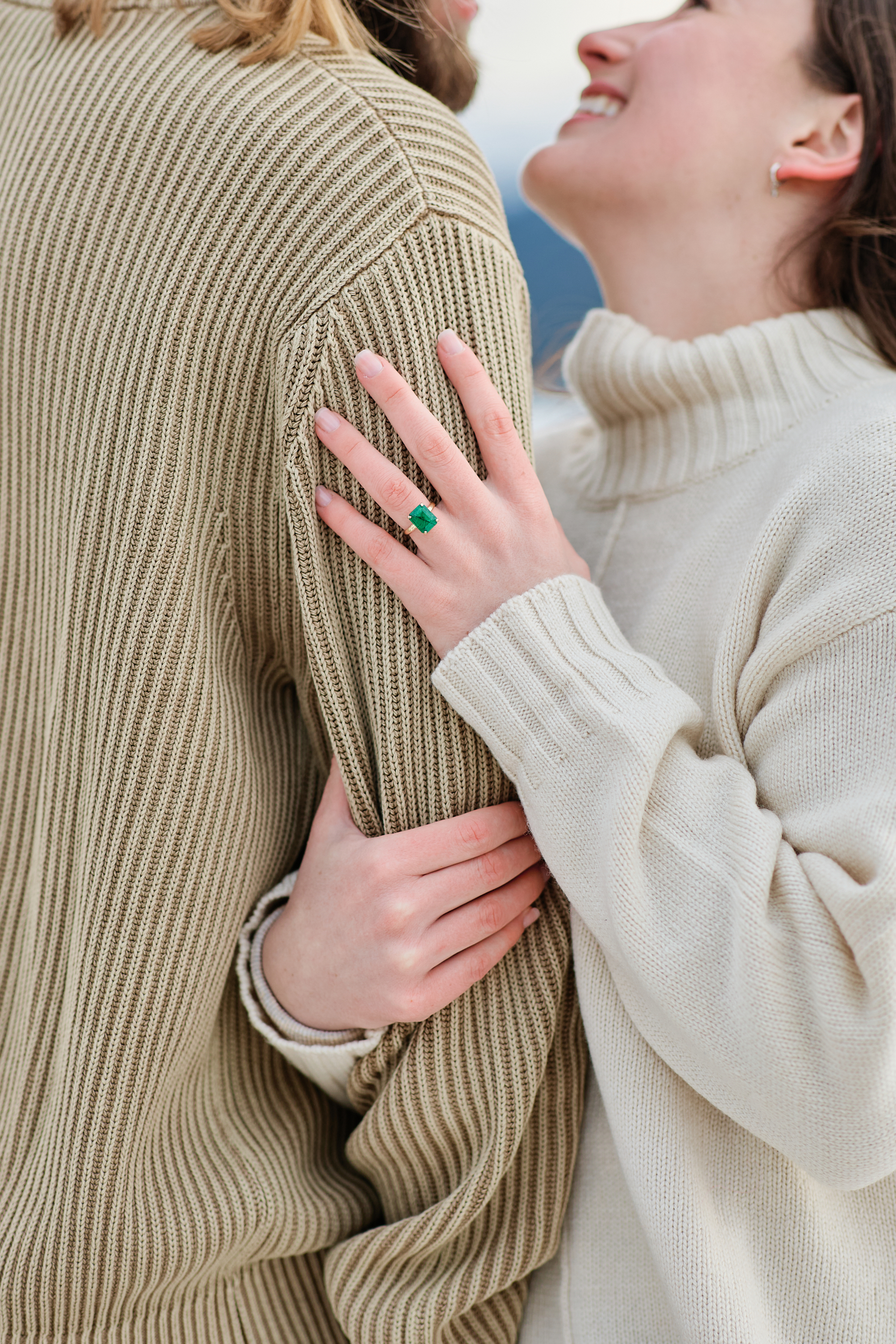 Banff Winter Engagement - Greco Photo Co