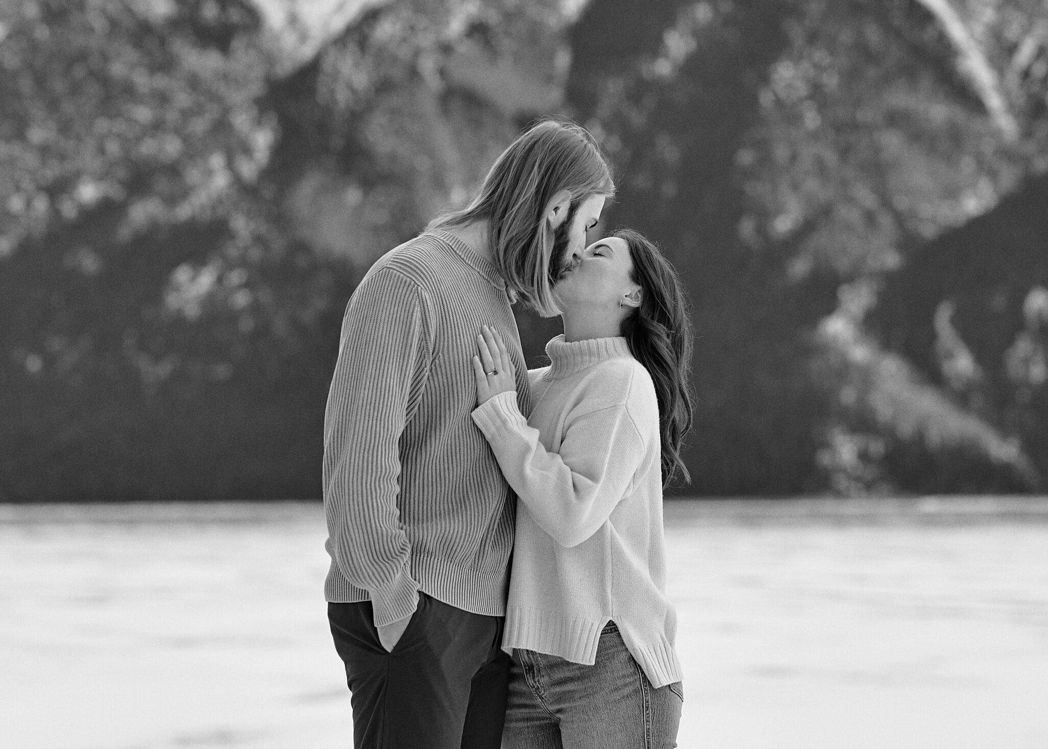 Banff Winter Engagement - Greco Photo Co
