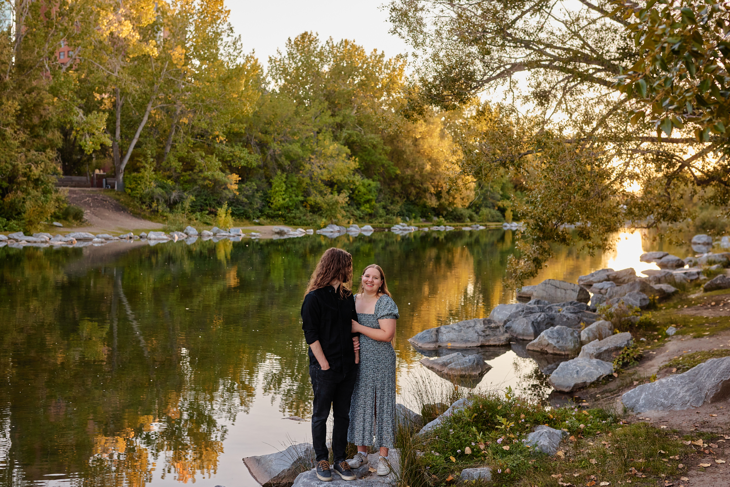 Calgary Engagement Photography - Prince’s Island Park