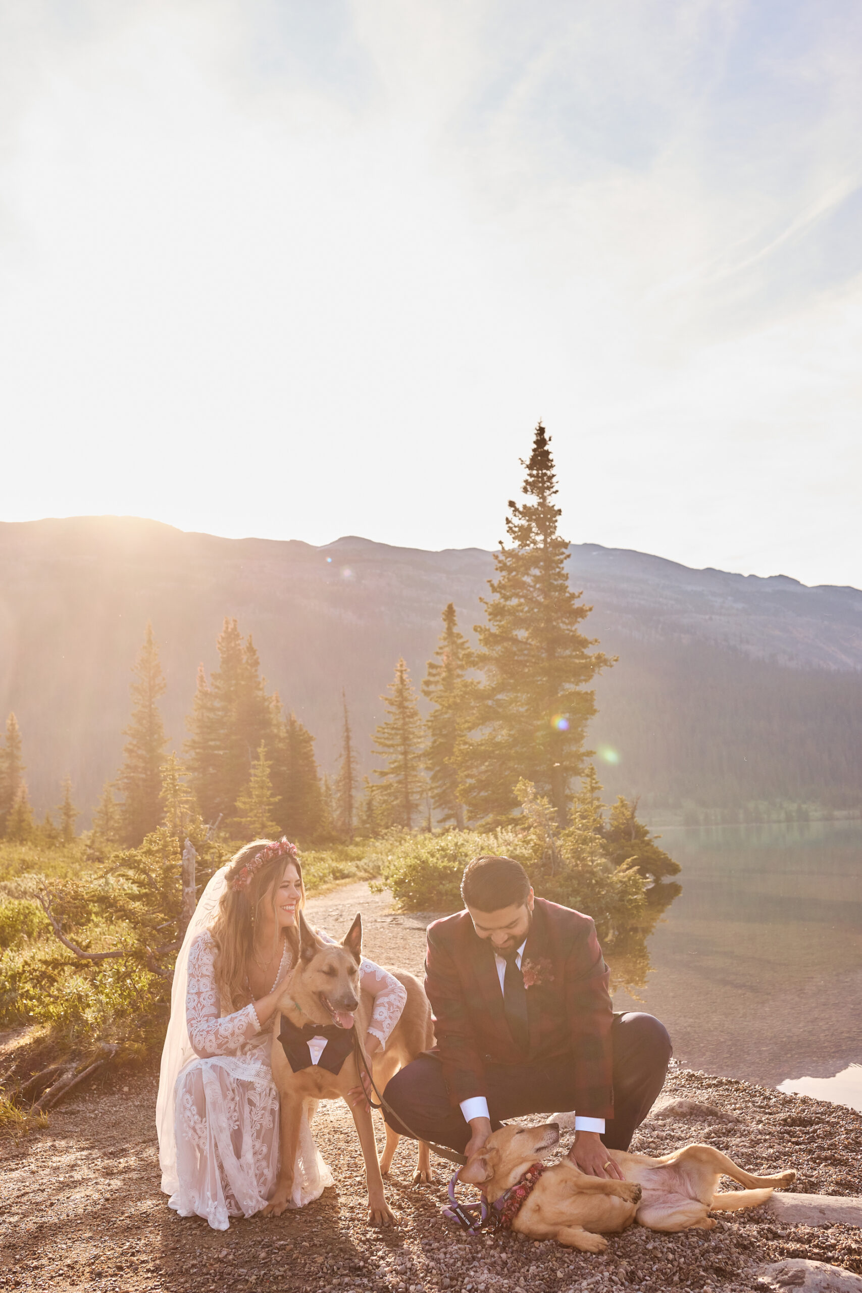 Bow Lake Elopement - Greco Photo Co