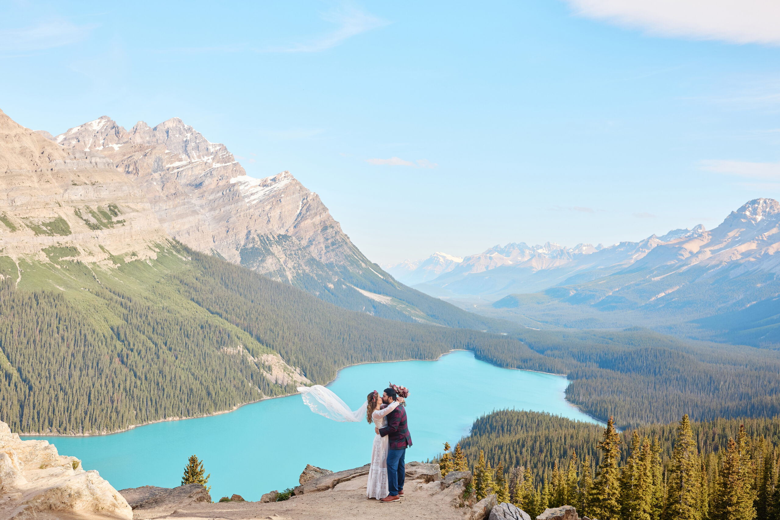 Bow Lake Elopement - Greco Photo Co