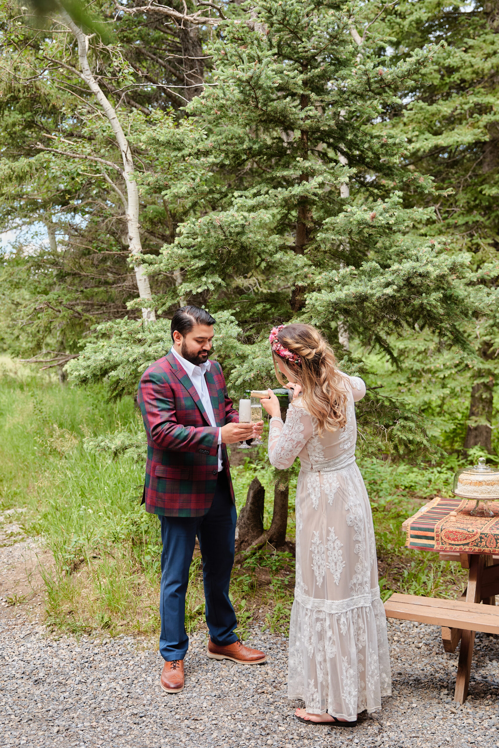 Bow Lake Elopement - Greco Photo Co