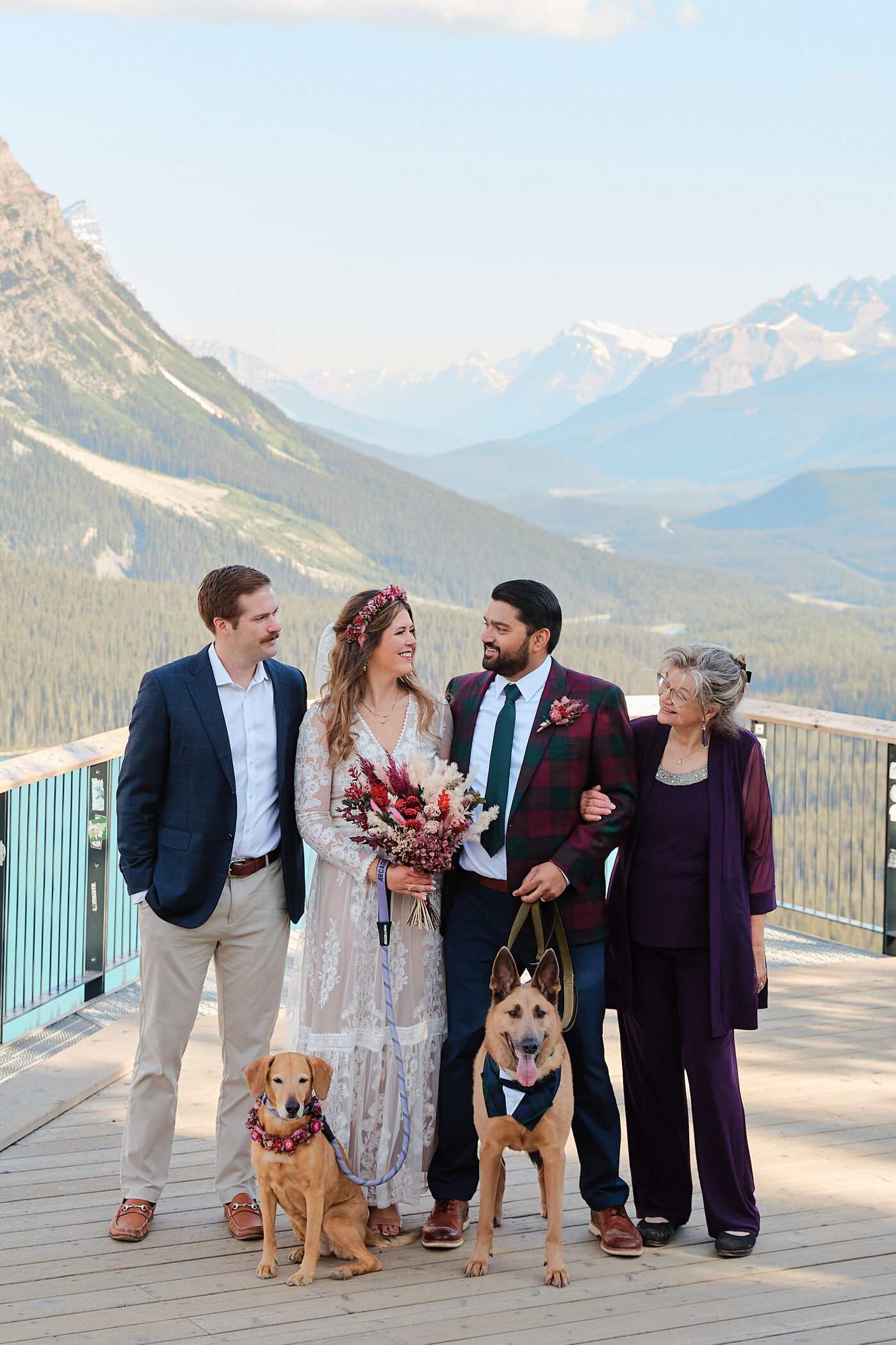 Bow Lake Elopement - Greco Photo Co