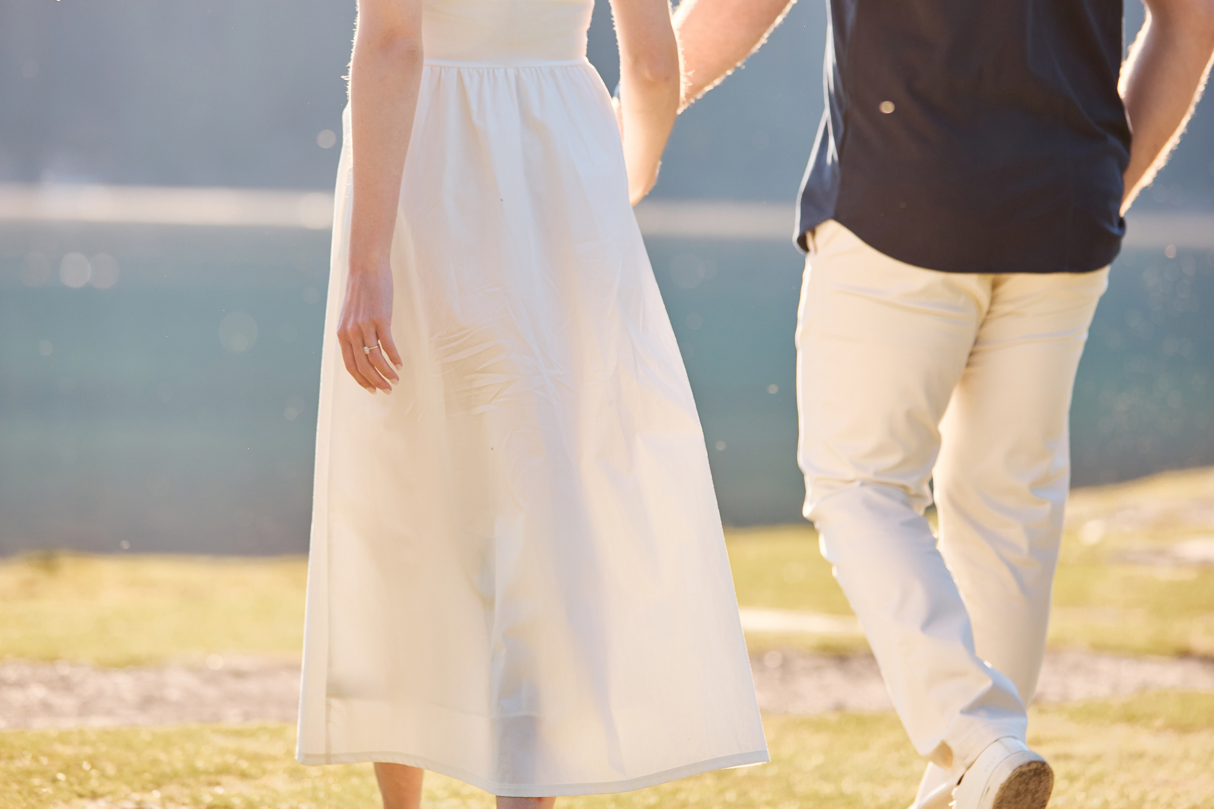 Two Jack Lake Engagement Photography