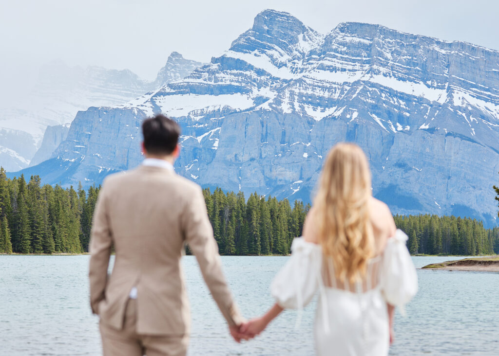 Tunnel Mountain Reservoir Wedding