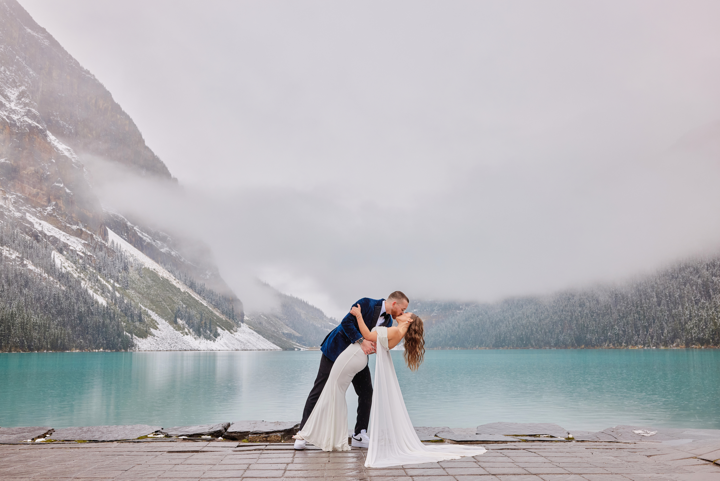 Lake Louise Elopement, Moraine Lake Elopement, Lake Louise Elopement Photography, Banff Elopement, Banff Elopement Photography, Alberta Elopement Photography, Rocky Mountain Wedding Photos, Calgary Wedding Photographer, Alberta Wedding Photography, Rocky Mountain Wedding Photographer, Banff Wedding Inspo, Lake Louise Photo Inspo, Moraine Lake, Winter Elopement, Winter Mountain Elopement, Banff Elopement Inspo, Banff Photographer, Rocky Mountain Wedding Photography, Greco Photo Company