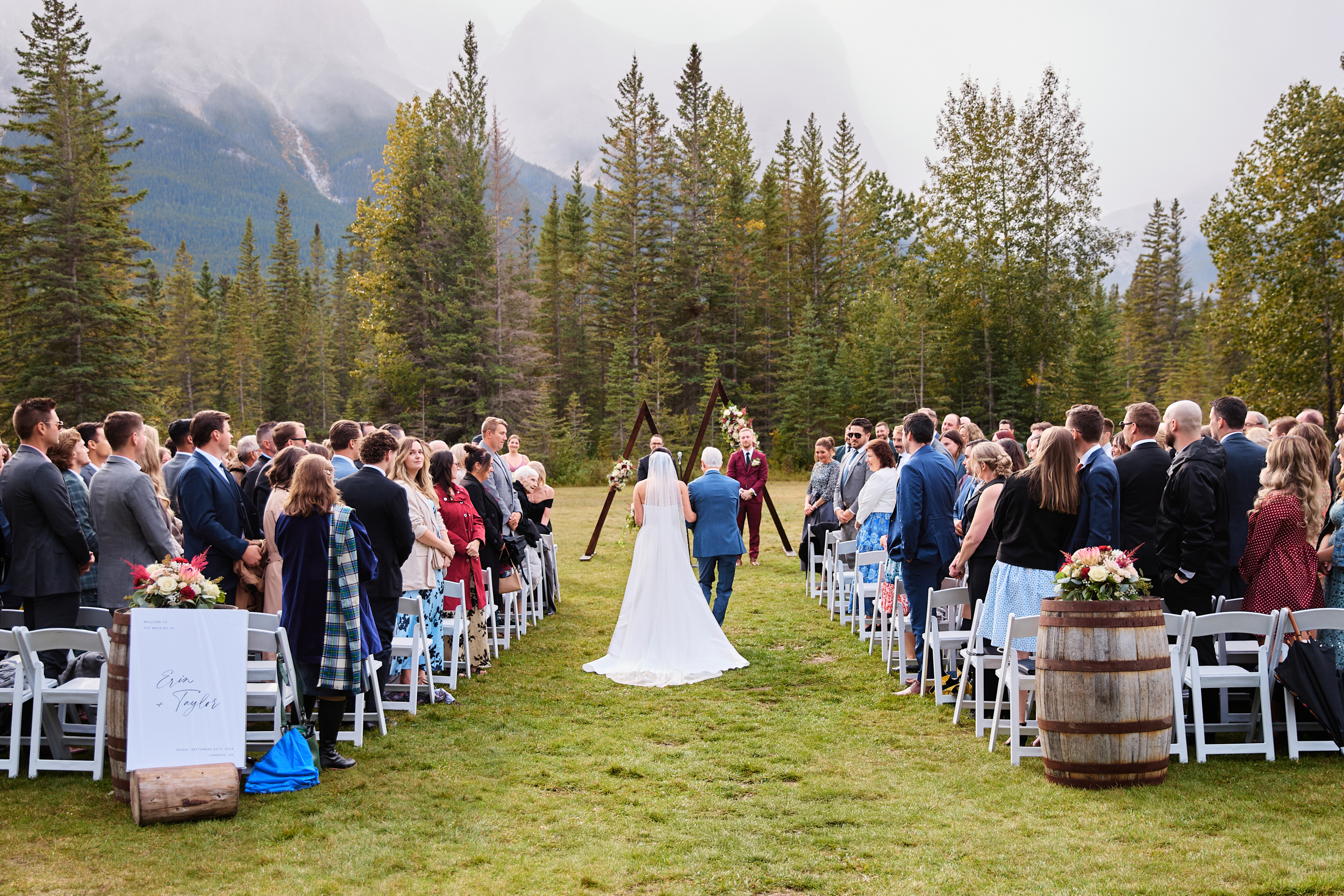 Canmore Ranch Wedding - Greco Photo Co