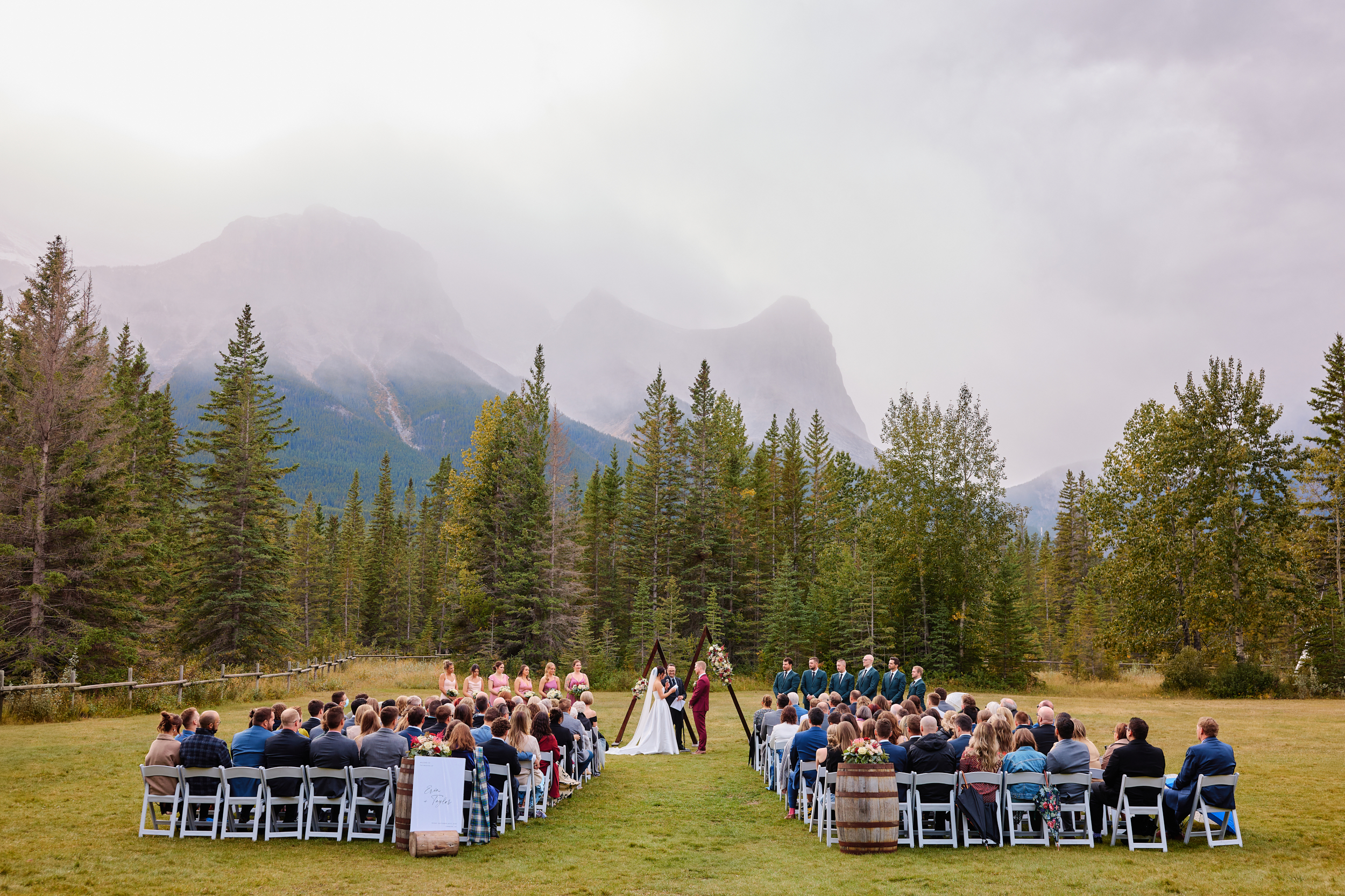 Canmore Ranch Wedding - Greco Photo Co