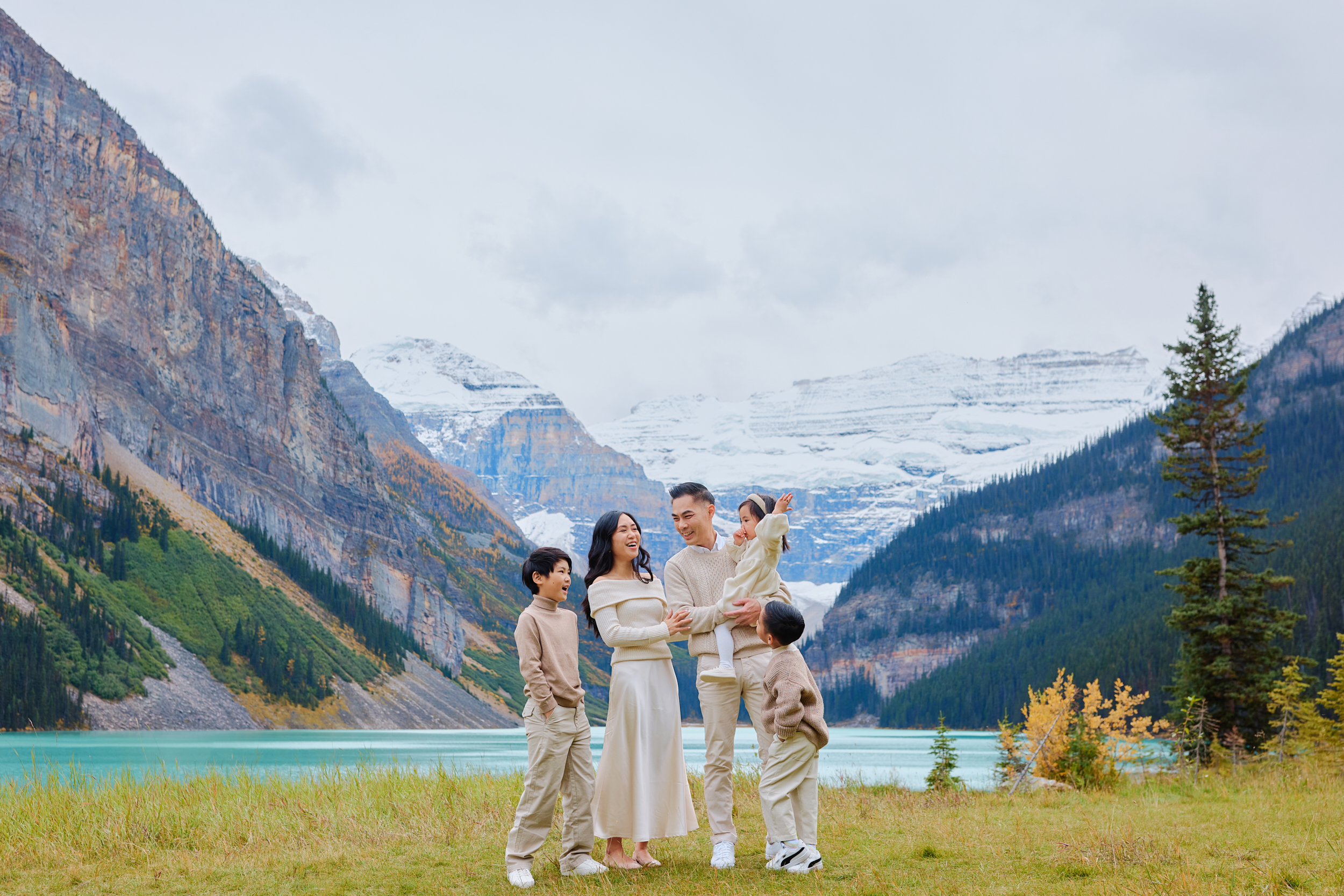 Lake Louise Family Photos - Greco Photo Co