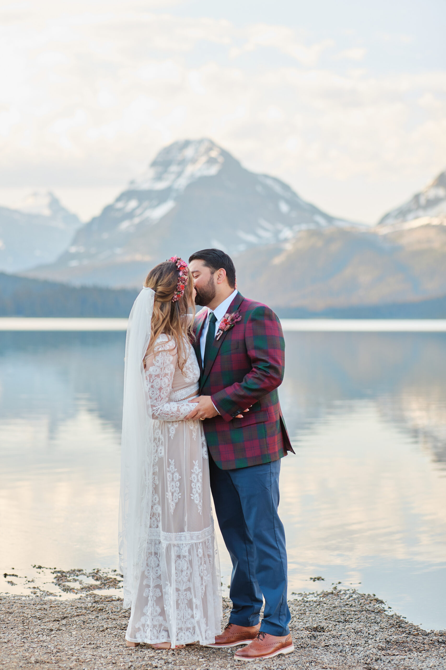 Bow Lake Elopement - Greco Photo Co