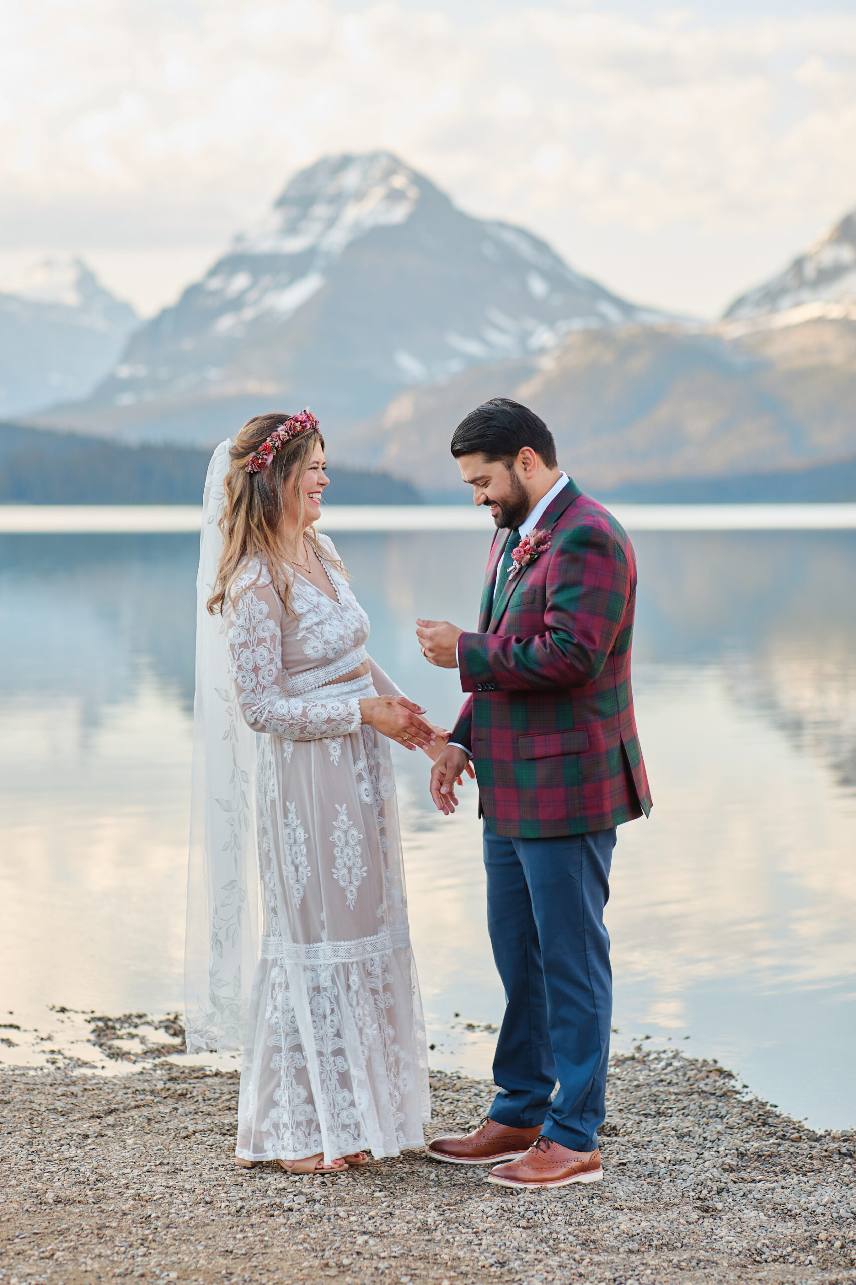 Bow Lake Elopement - Greco Photo Co