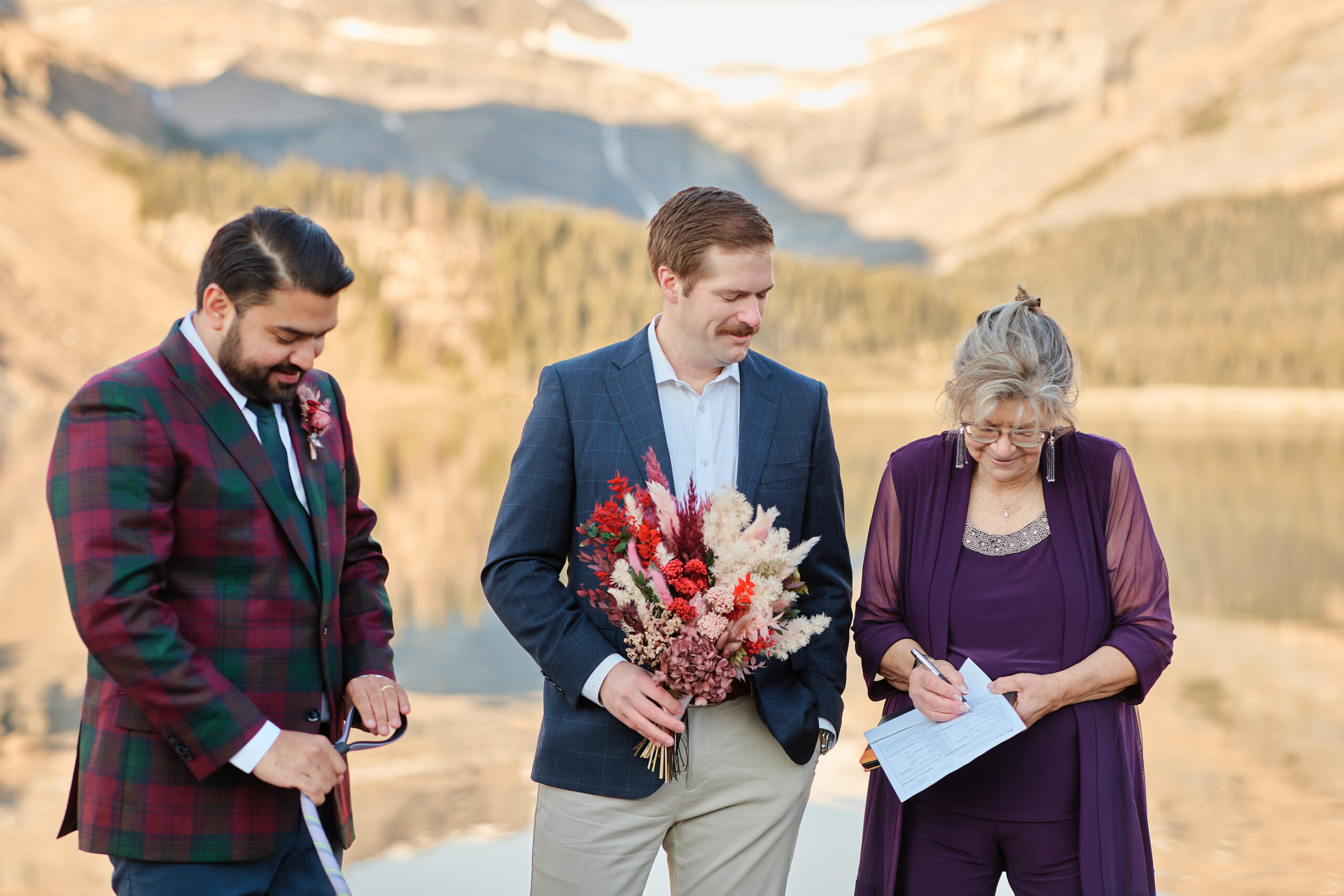 Bow Lake Elopement - Greco Photo Co