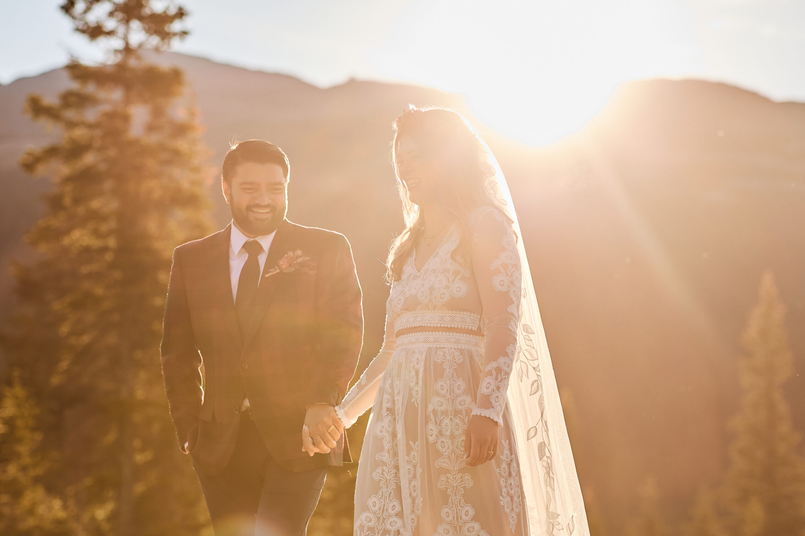 Bow Lake Elopement - Greco Photo Co