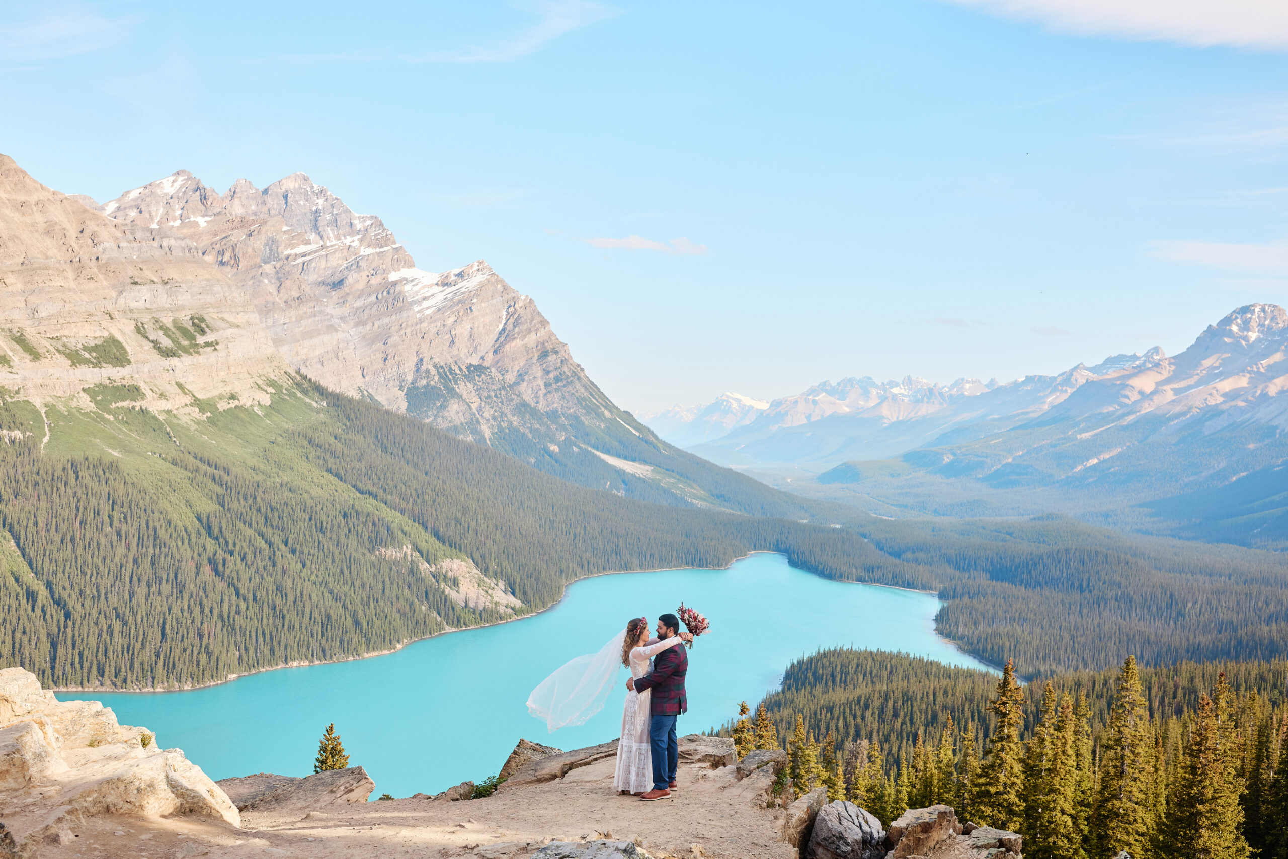 Bow Lake Elopement - Greco Photo Co