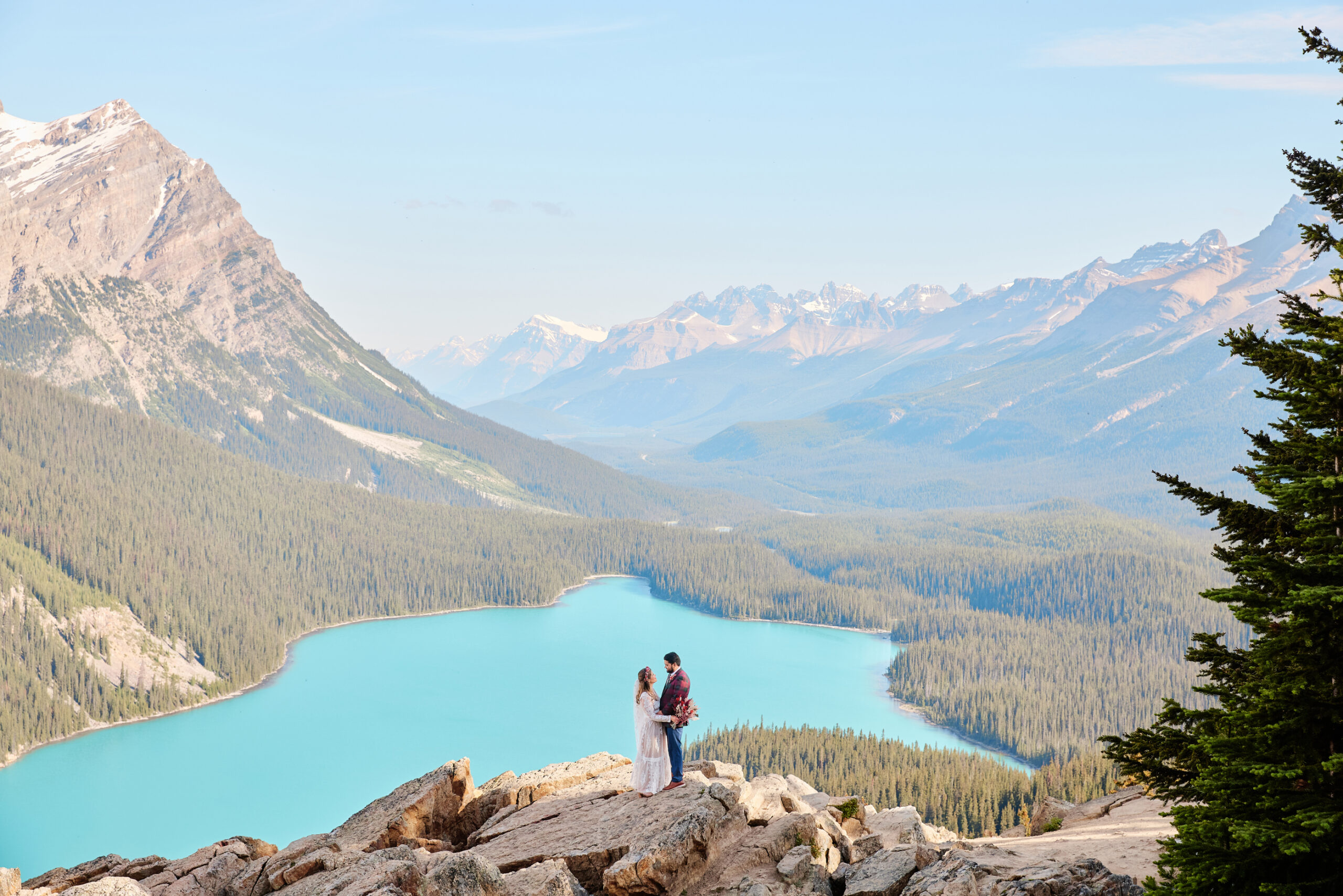 Bow Lake Elopement - Greco Photo Co
