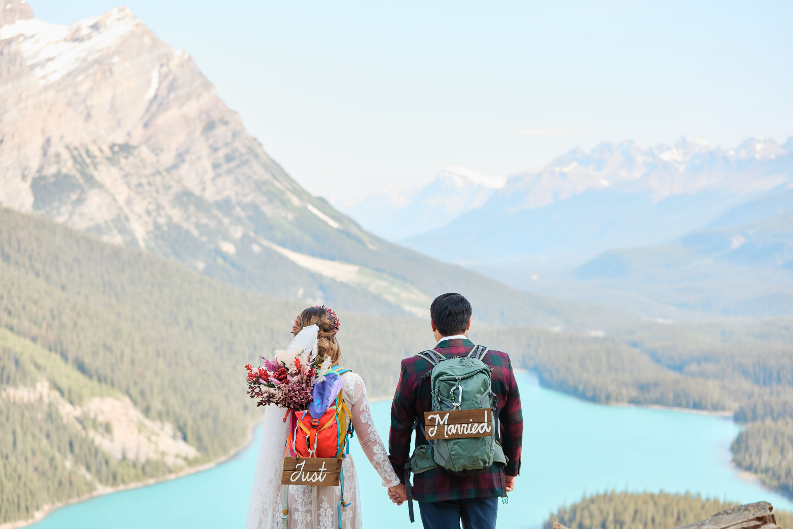 Bow Lake Elopement - Greco Photo Co