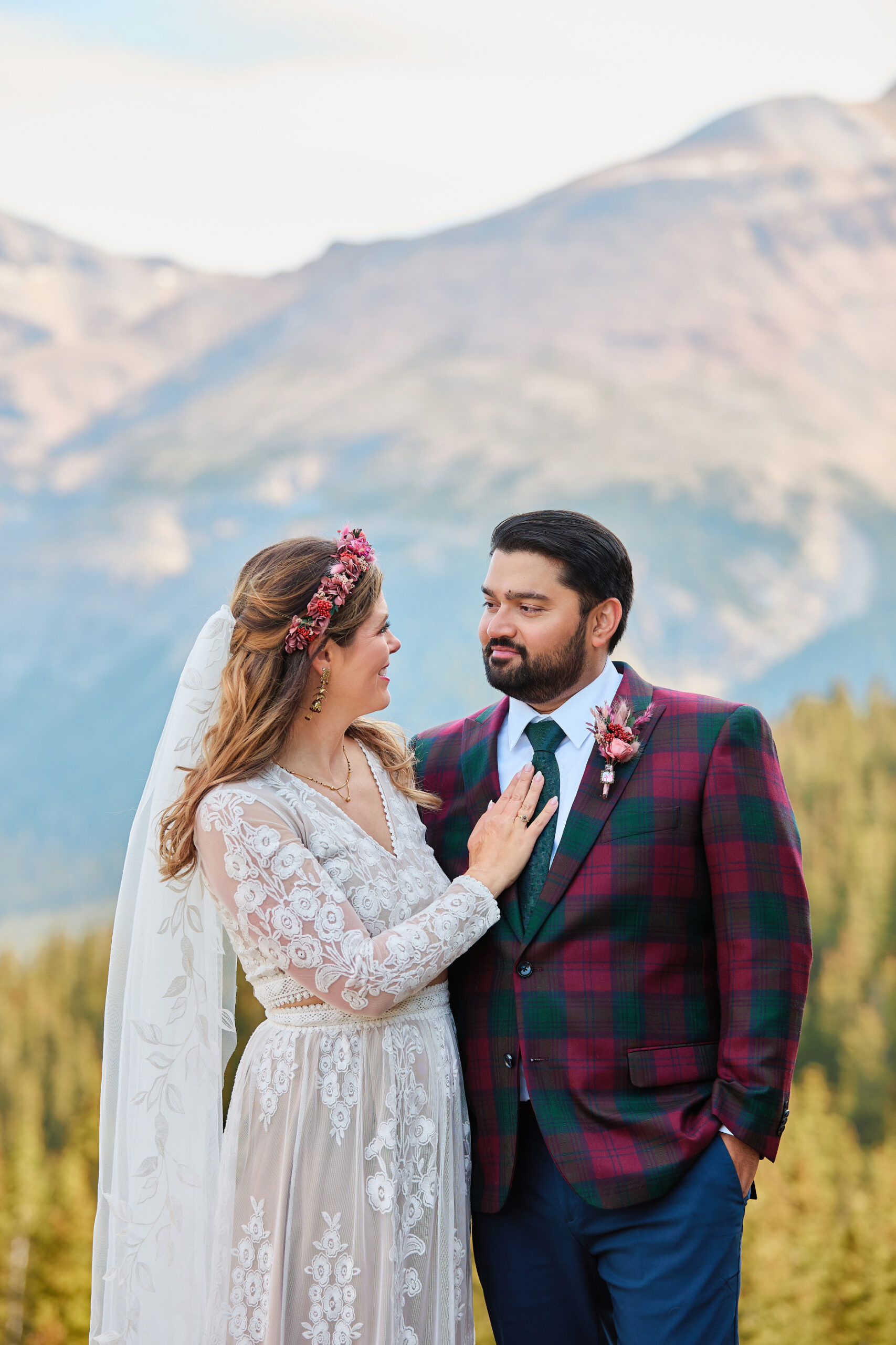 Bow Lake Elopement - Greco Photo Co