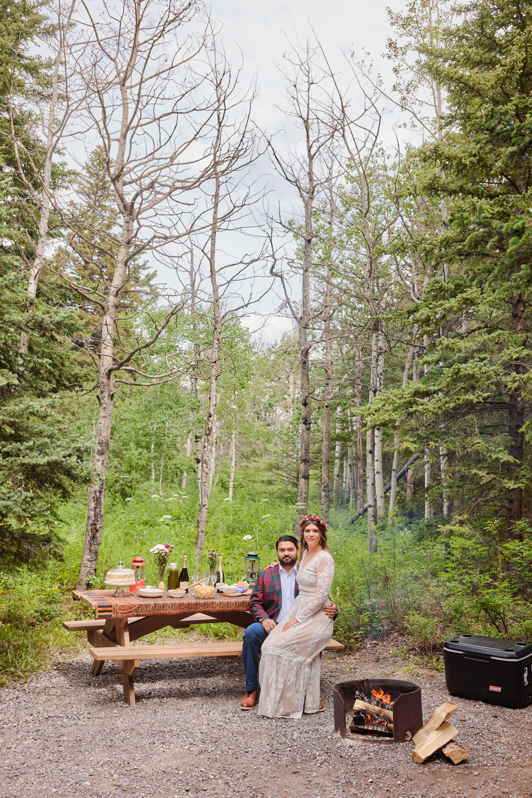 Bow Lake Elopement - Greco Photo Co