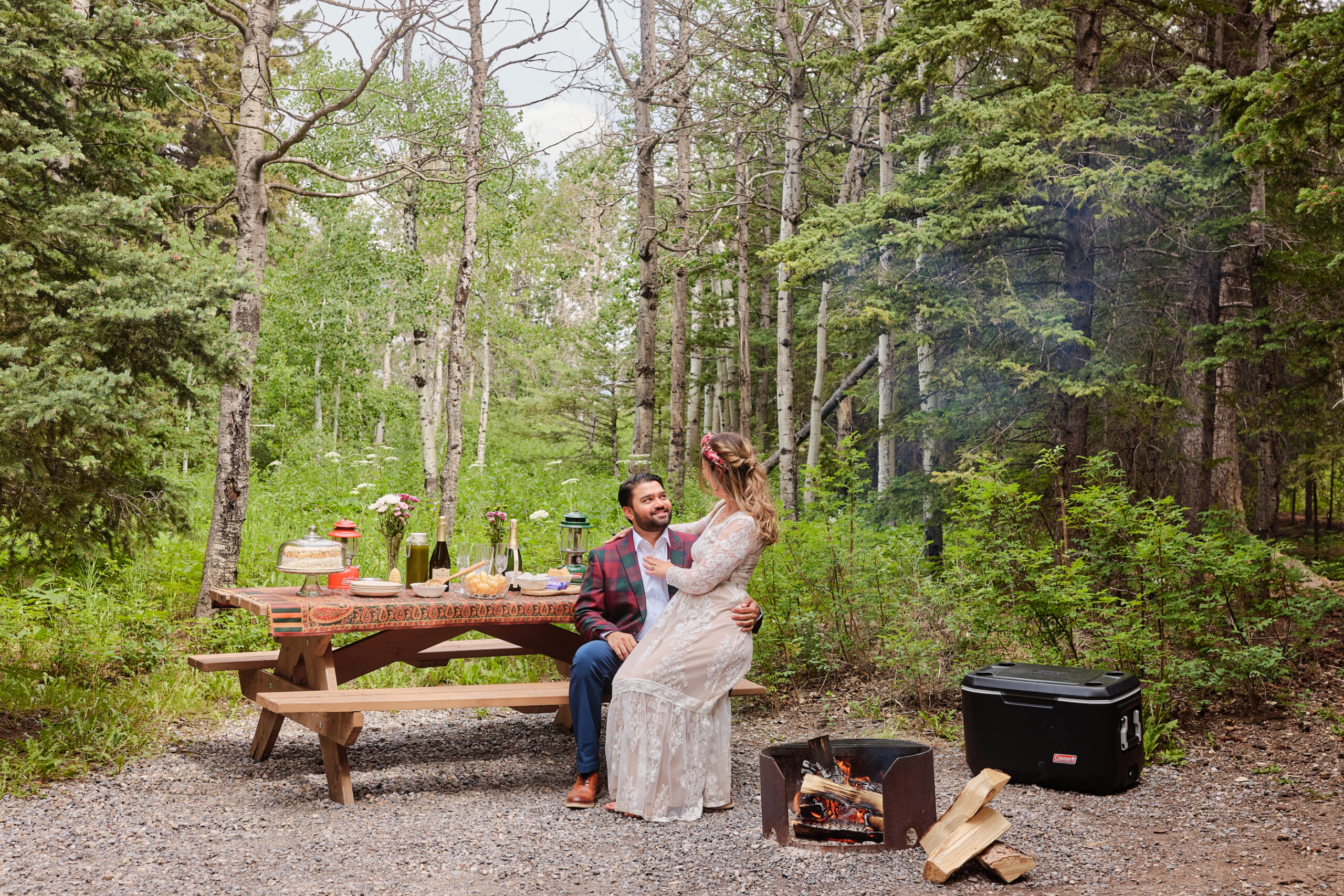 Bow Lake Elopement - Greco Photo Co