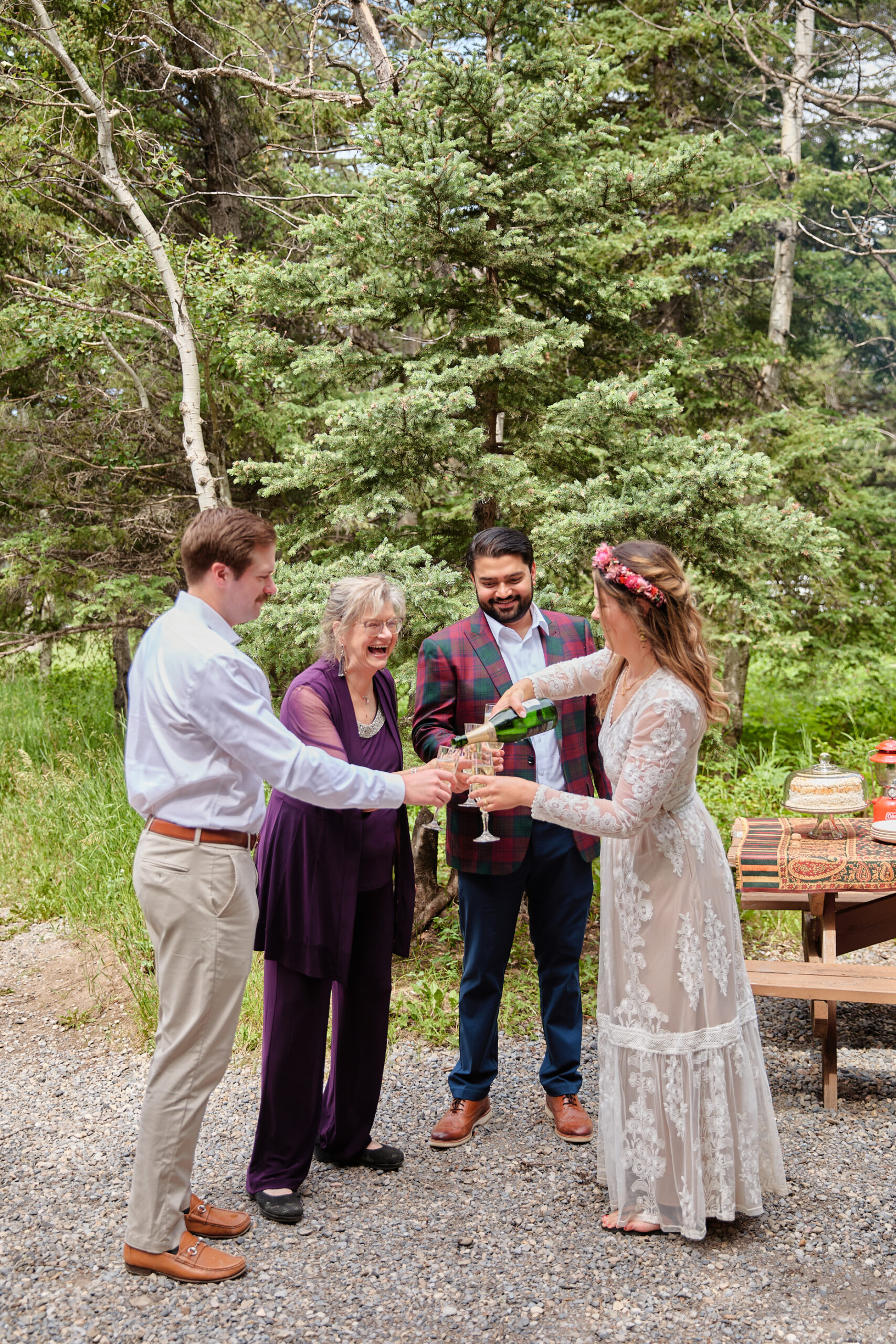 Bow Lake Elopement - Greco Photo Co