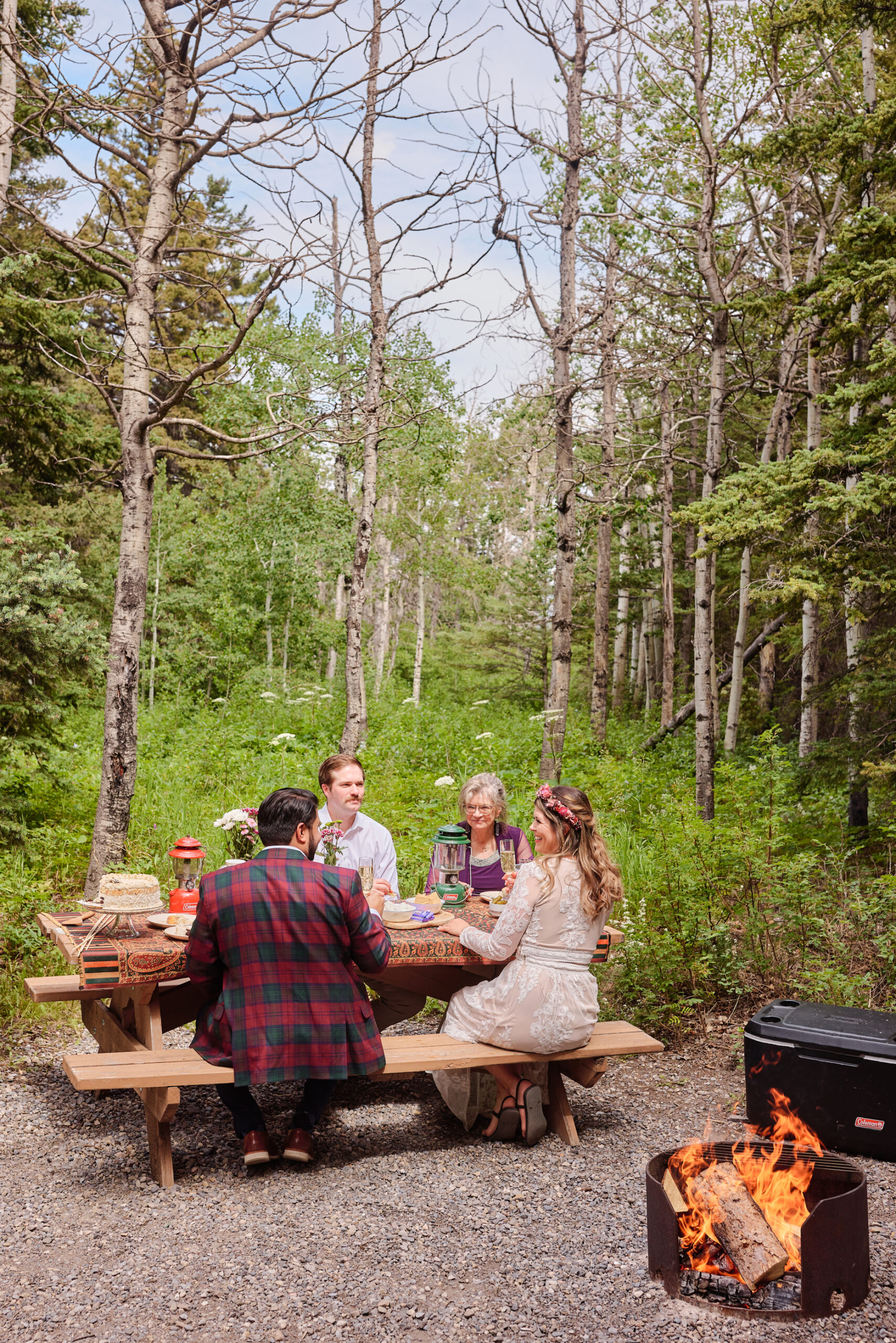 Bow Lake Elopement - Greco Photo Co