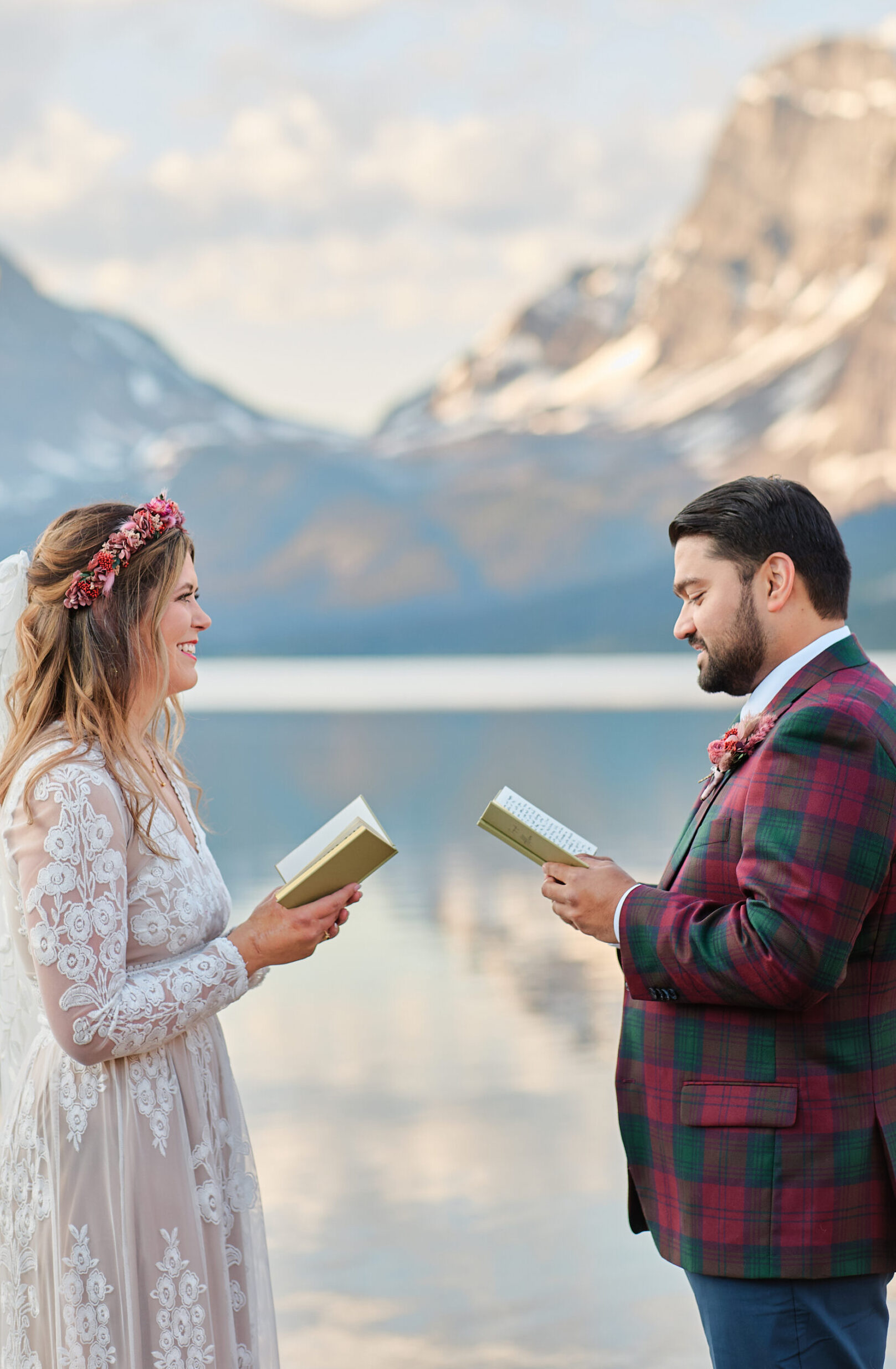 Bow Lake Elopement - Greco Photo Co
