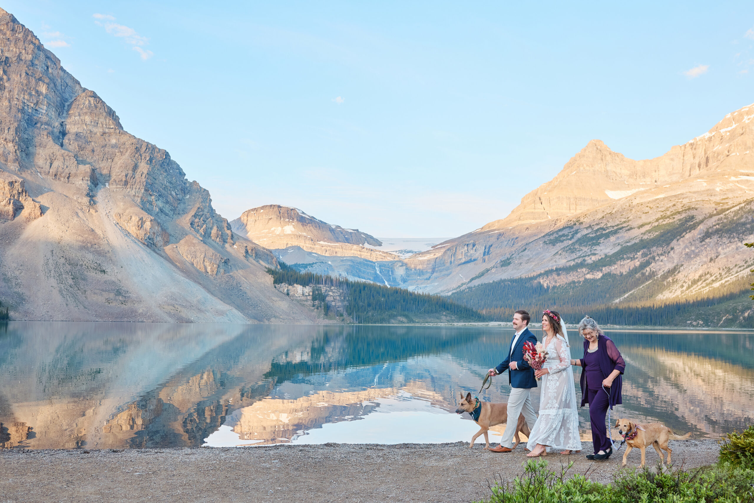 Bow Lake Elopement