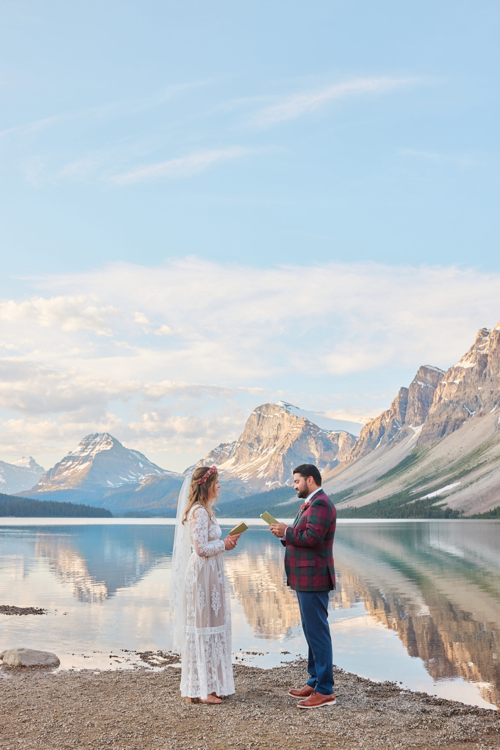 Bow Lake Elopement - Greco Photo Co
