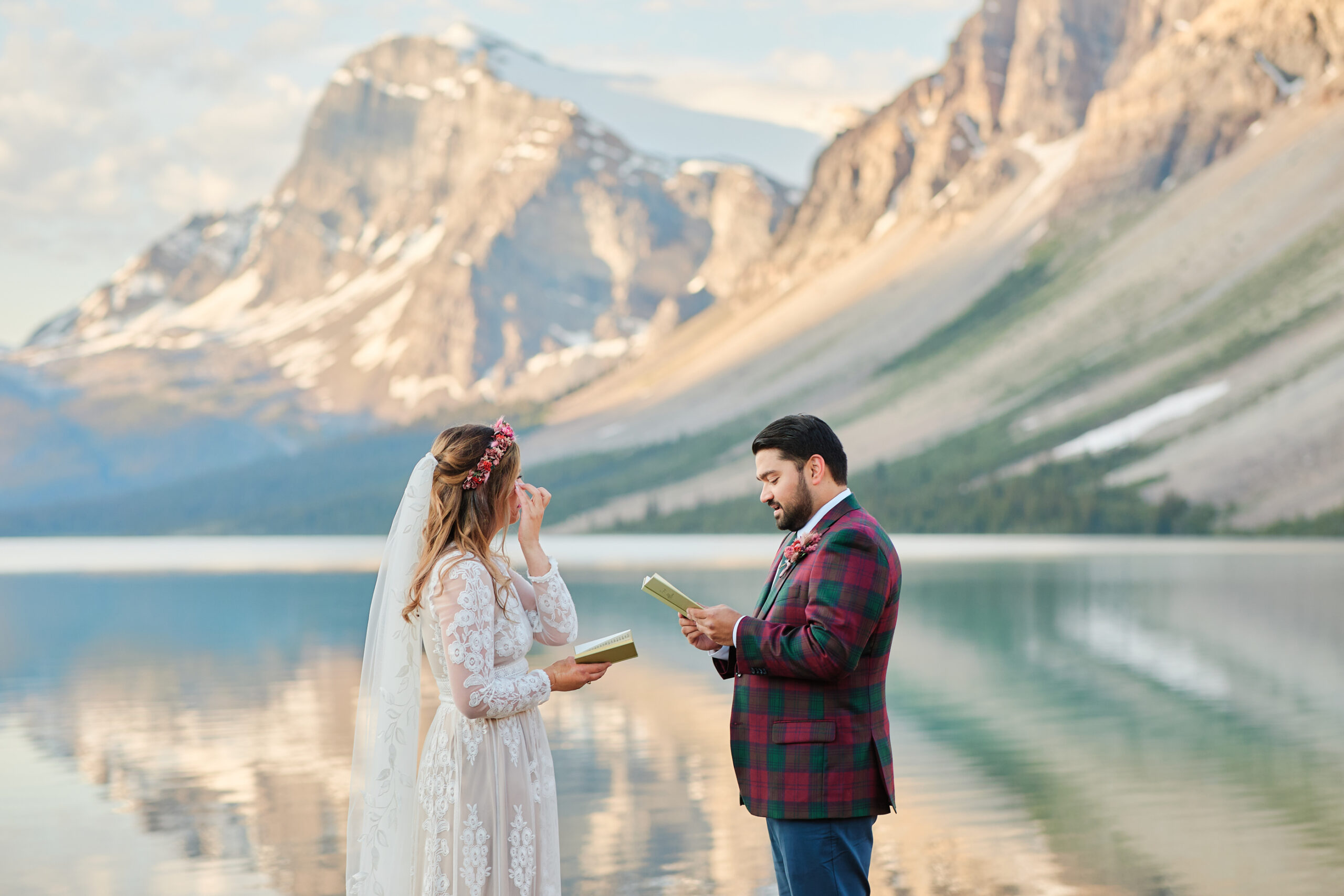 Bow Lake Elopement - Greco Photo Co