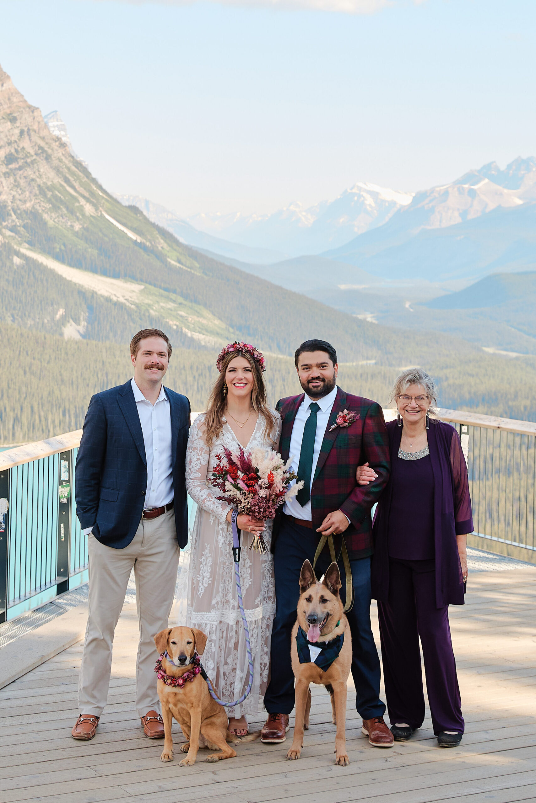 Bow Lake Elopement - Greco Photo Co